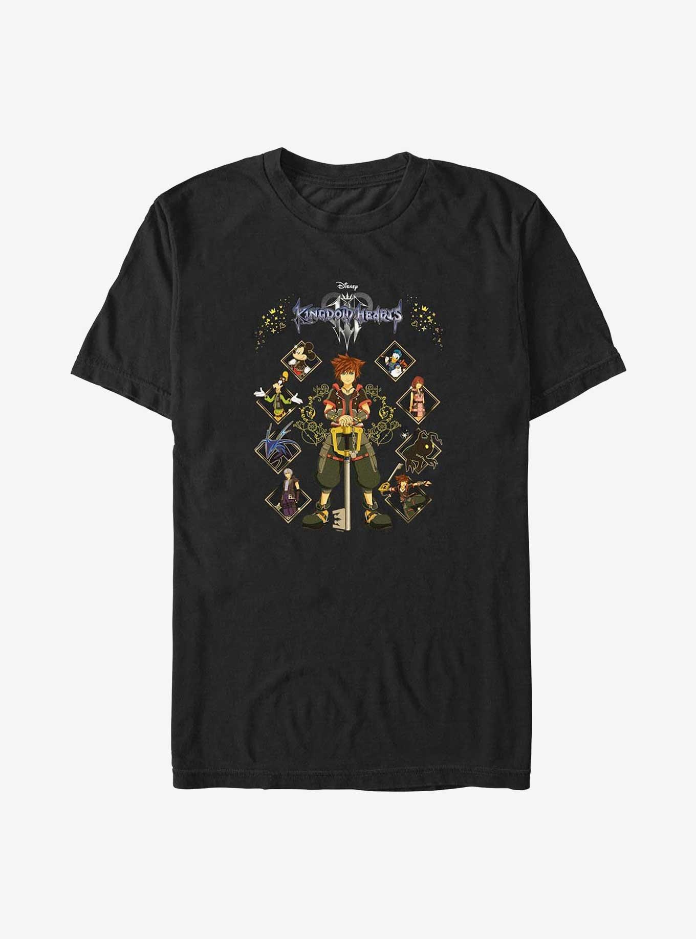 Disney Kingdom Hearts Full Hearted Big & Tall T-Shirt, , hi-res