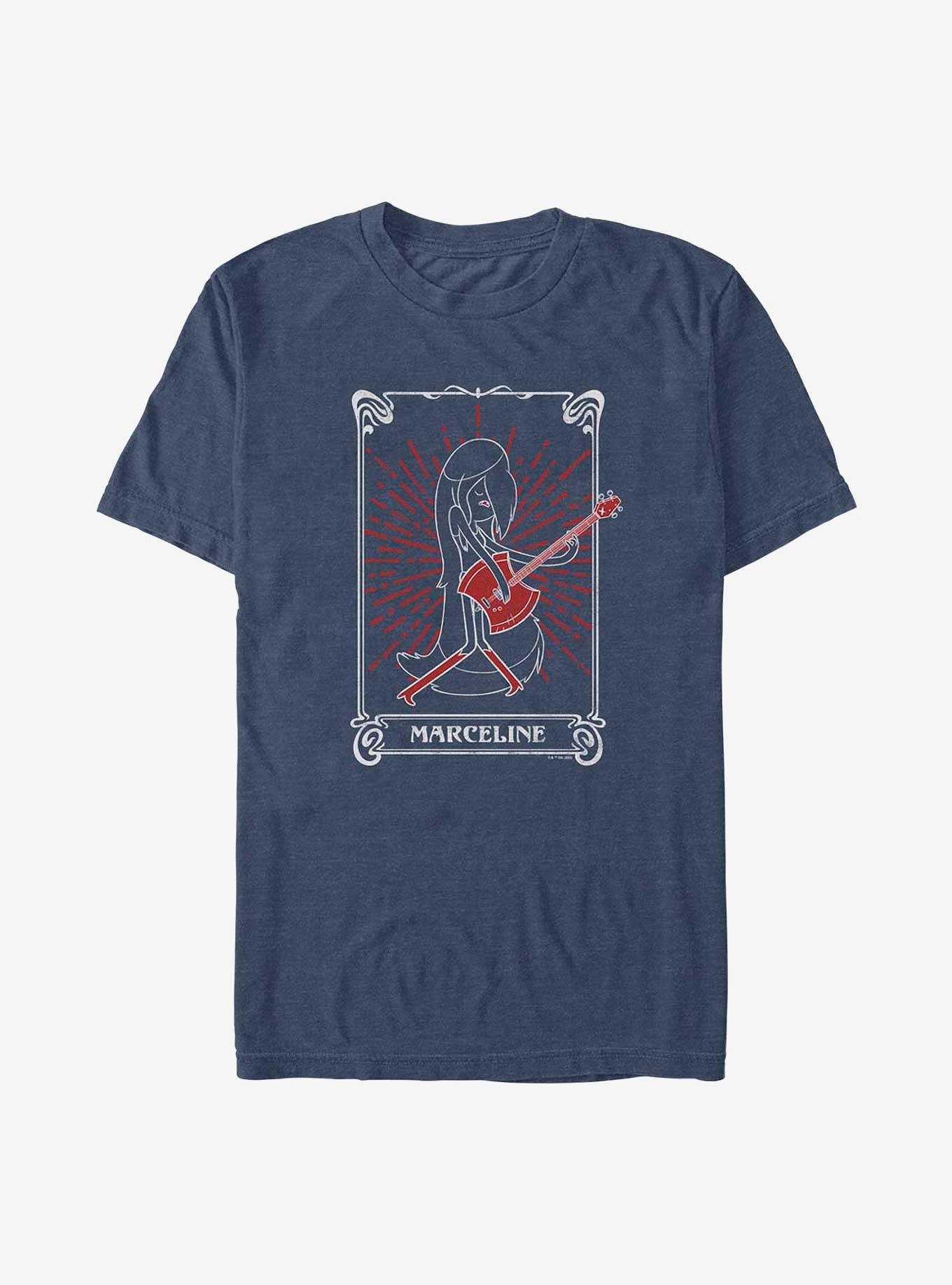 Adventure Time Marcy Tarot Big & Tall T-Shirt, NAVY HTR, hi-res