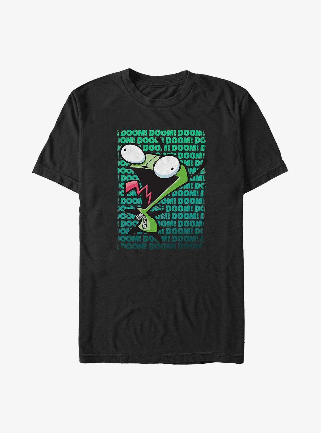 Invader ZIM Gir Doom Big & Tall T-Shirt, BLACK, hi-res