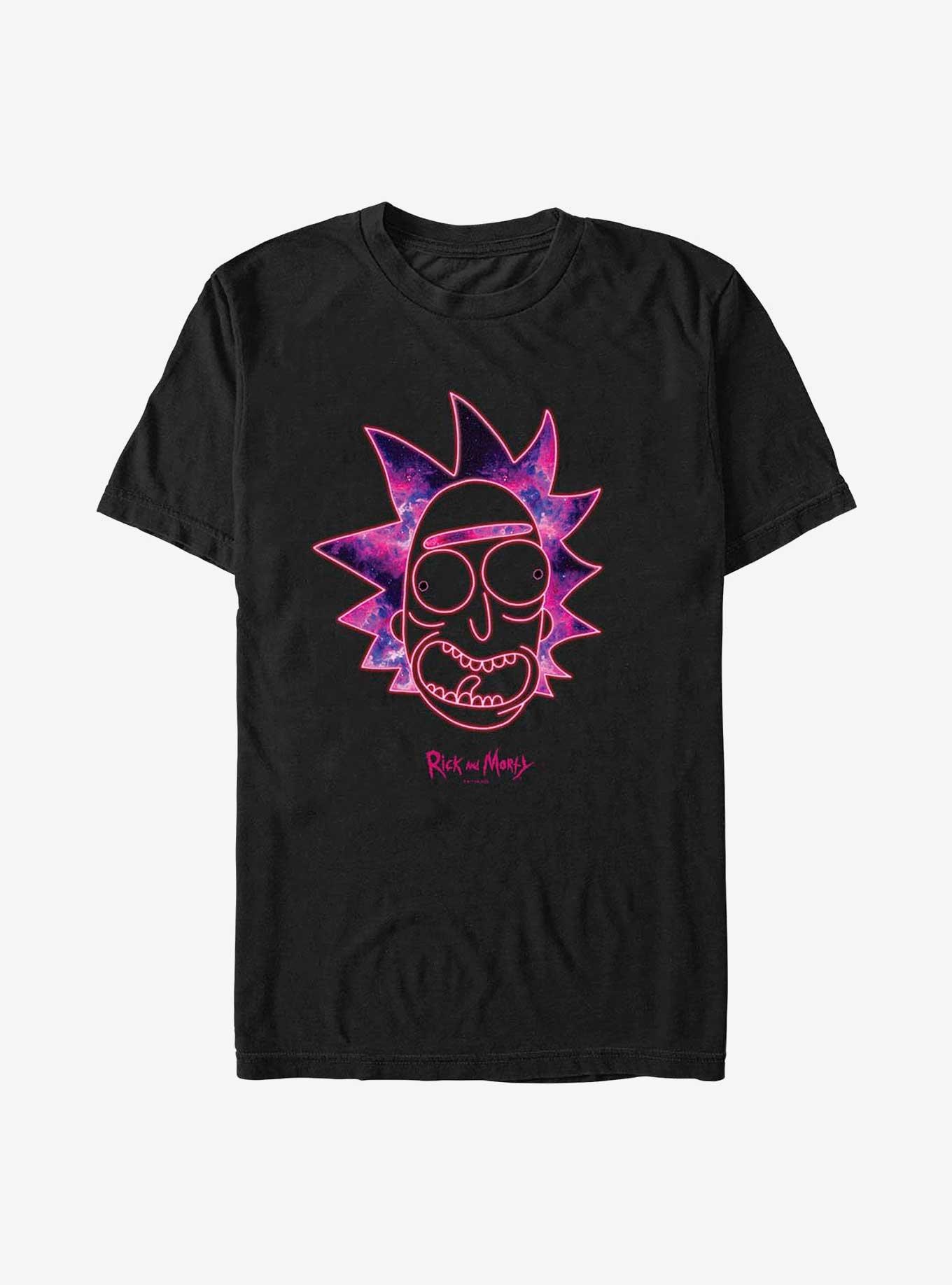 Rick and Morty Galactic Rick Big & Tall T-Shirt, BLACK, hi-res