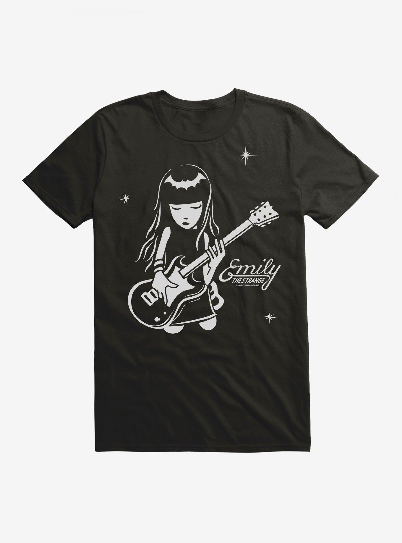 Emily The Strange Poster T-Shirt, BLACK, hi-res