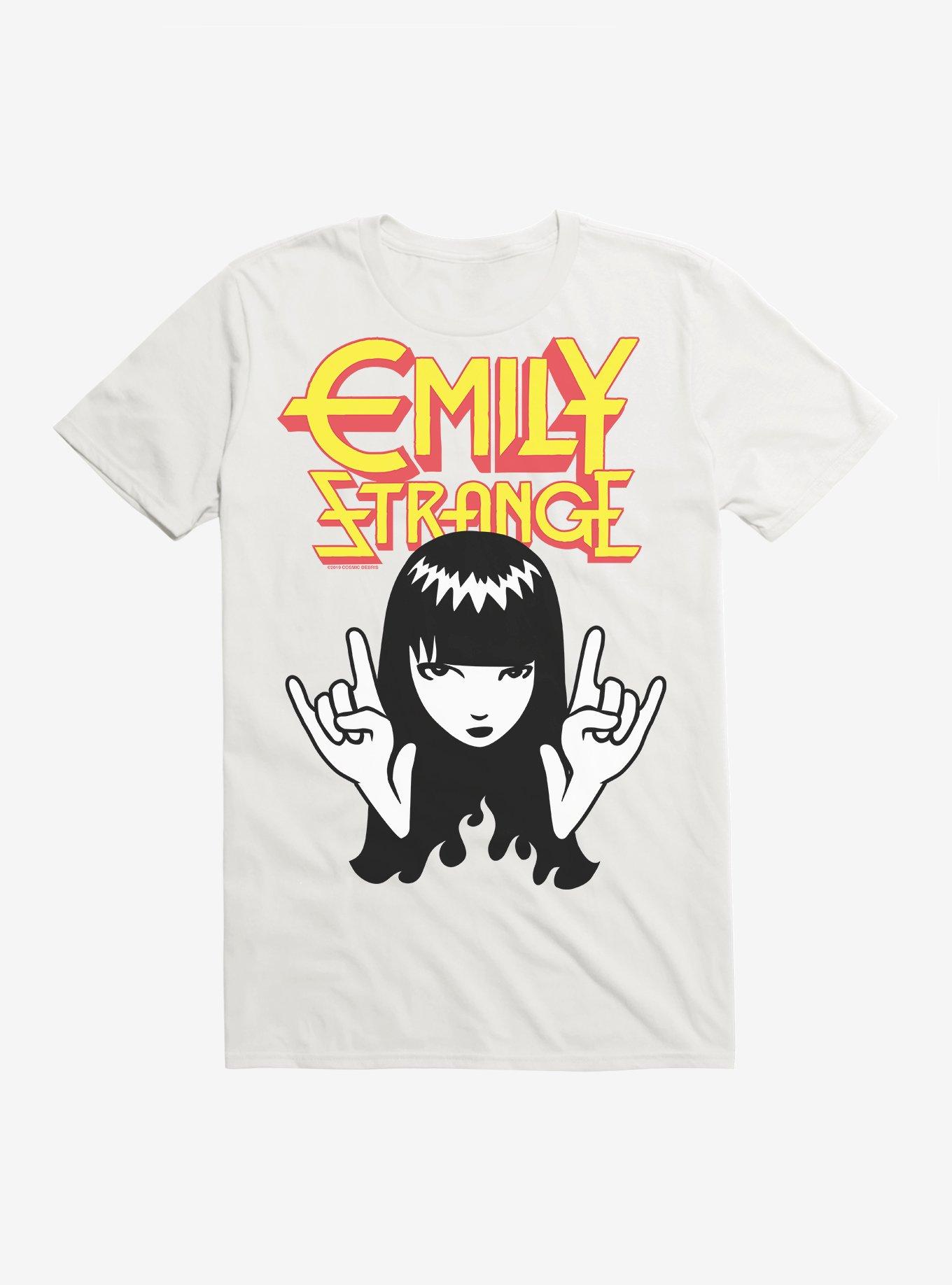 Emily The Strange Hand Horns T-Shirt