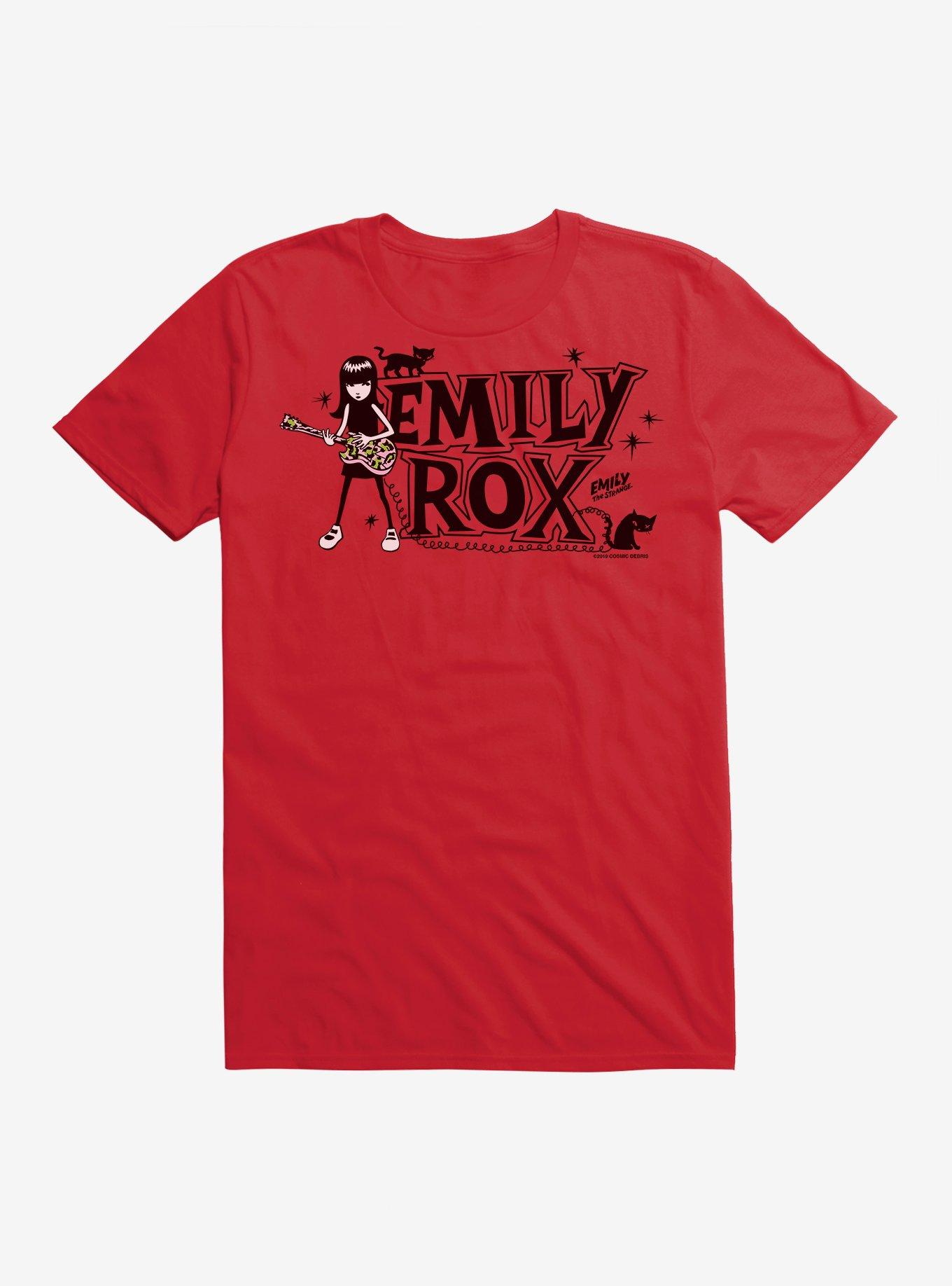 Emily The Strange Emily Rox T-Shirt, , hi-res