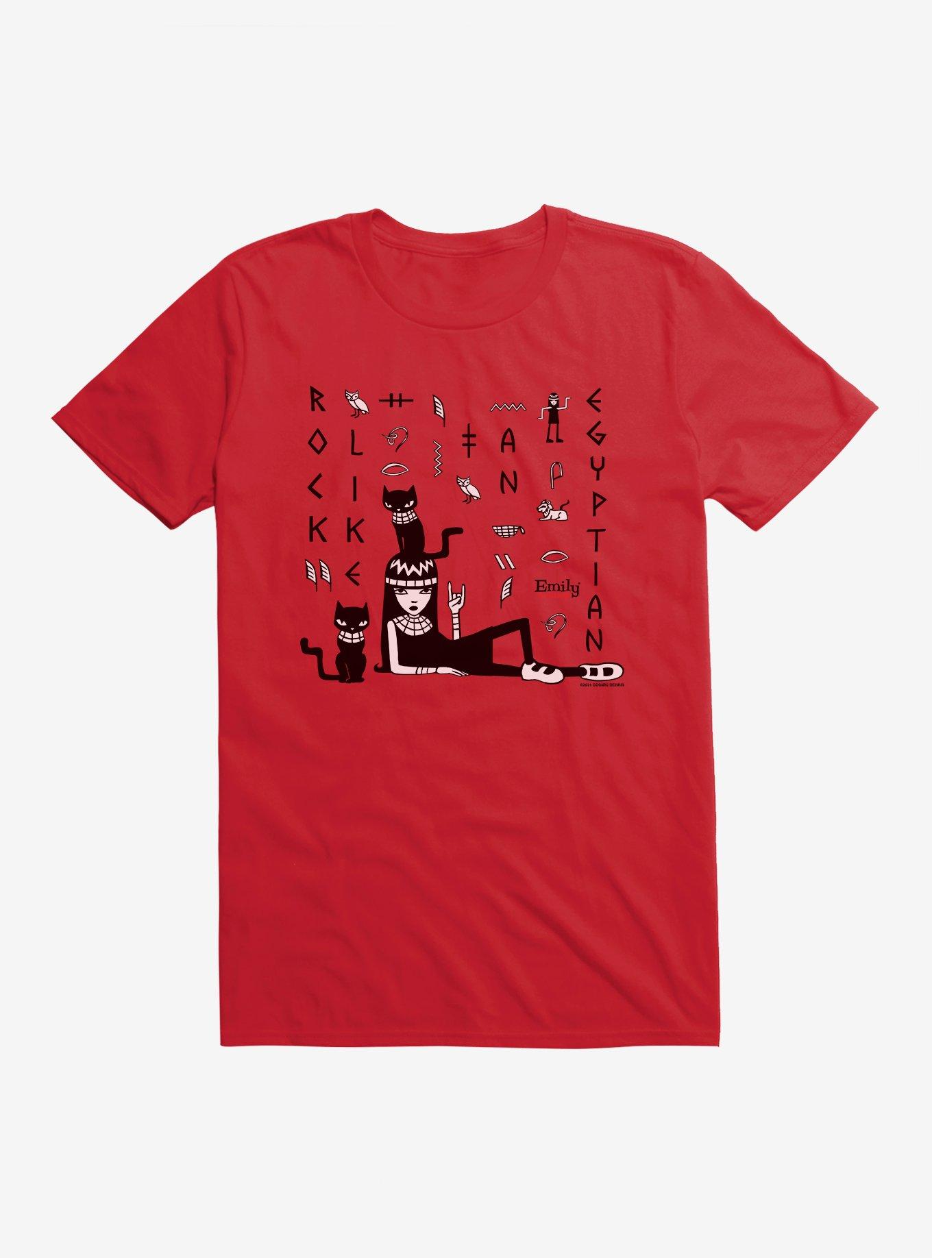 Emily The Strange Hieroglyphics T-Shirt