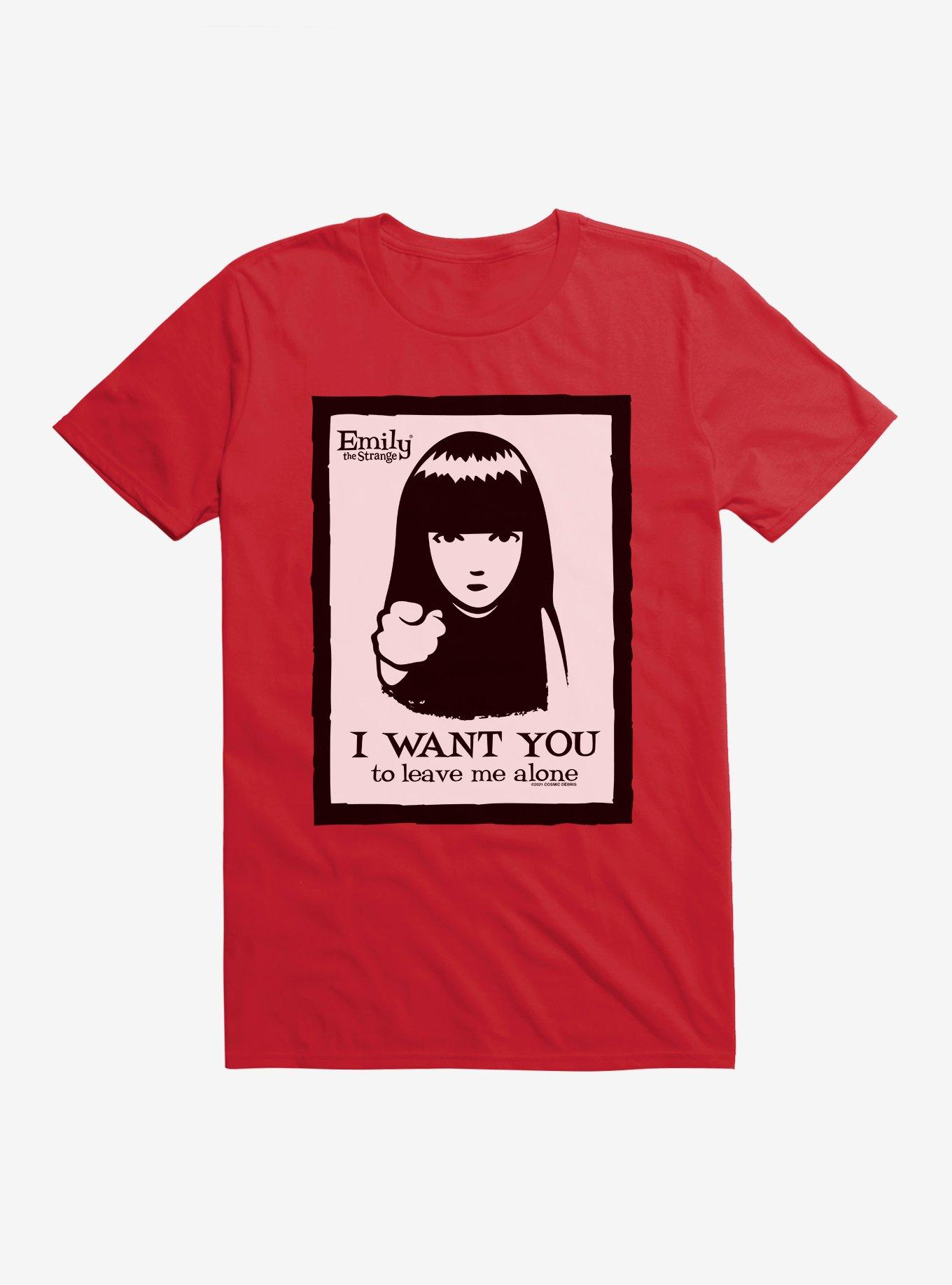 Emily The Strange Leave Me Alone T-Shirt, , hi-res