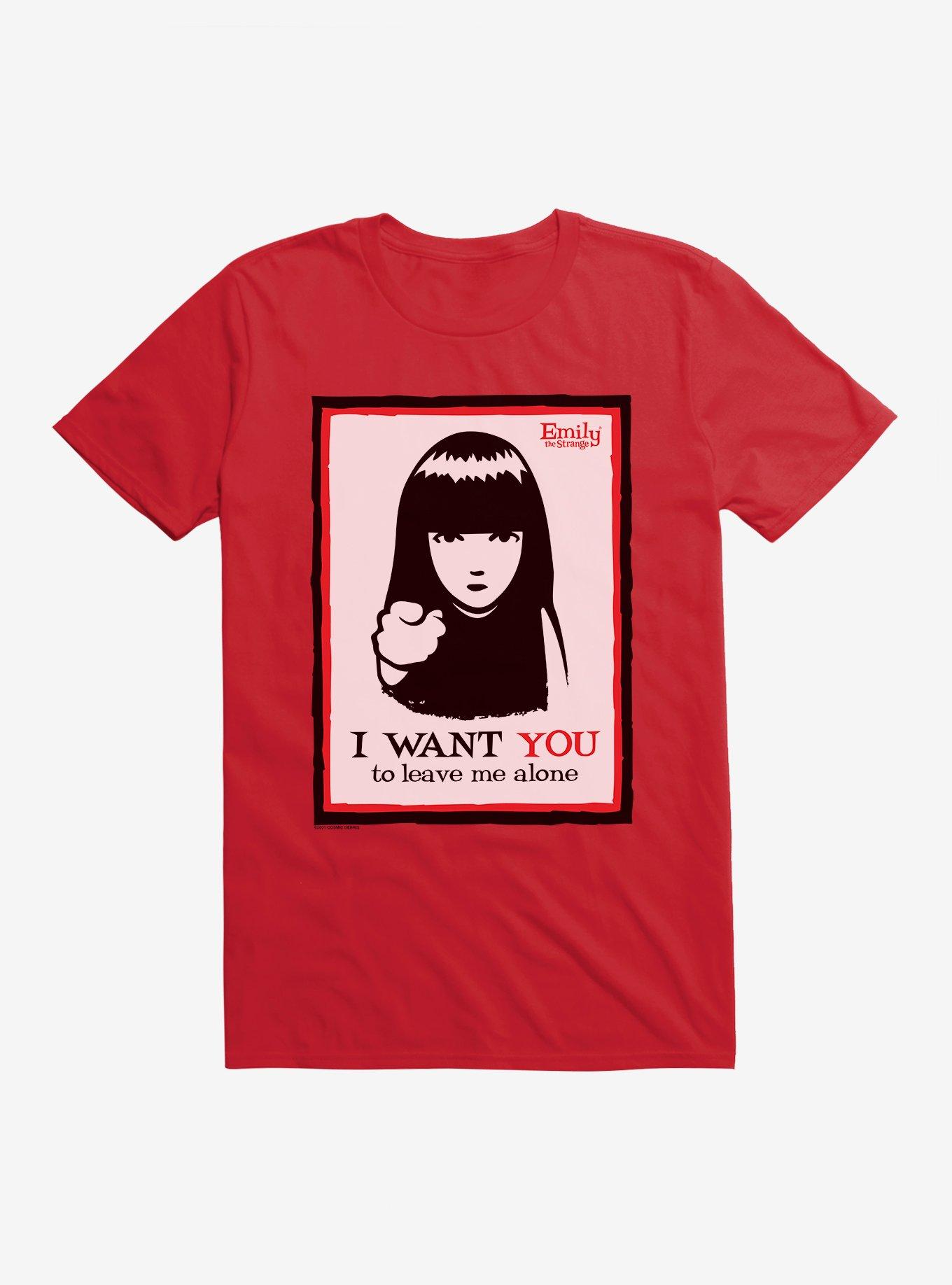 Emily The Strange I Want You To Leave Me Alone T-Shirt