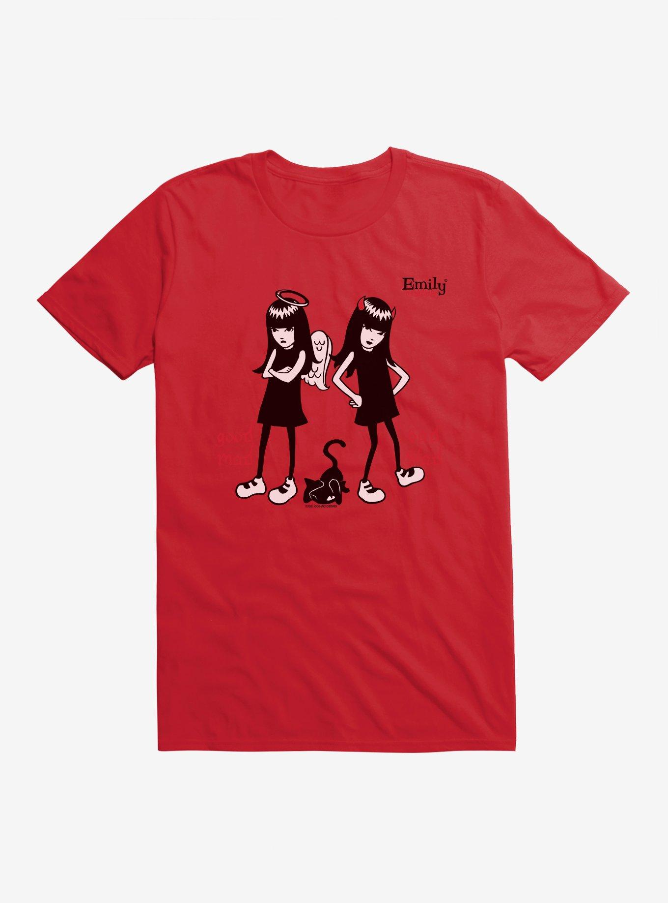 Emily The Strange Good Versus Bad T-Shirt, , hi-res