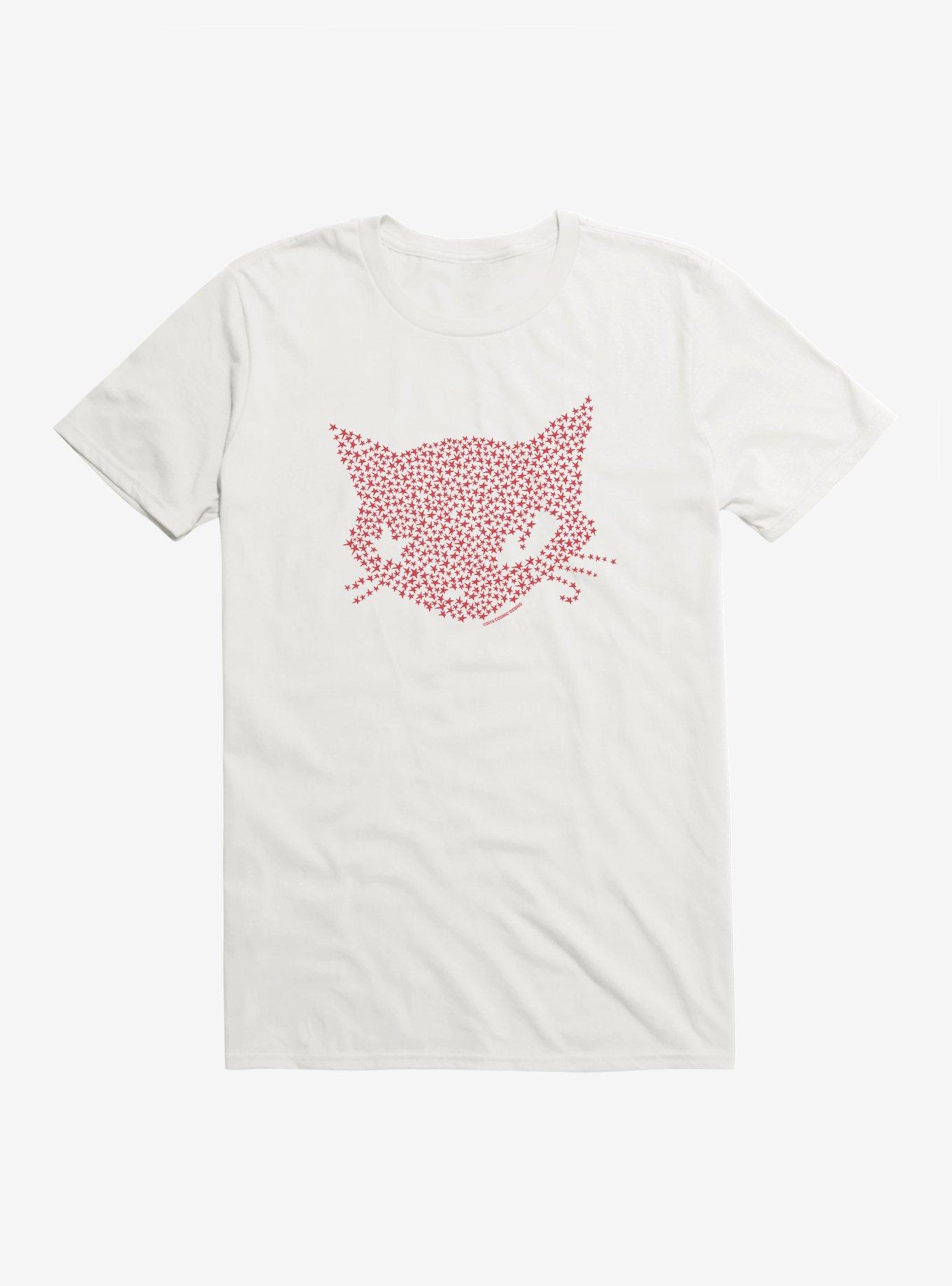 Emily The Strange Starry Mystery T-Shirt, WHITE, hi-res