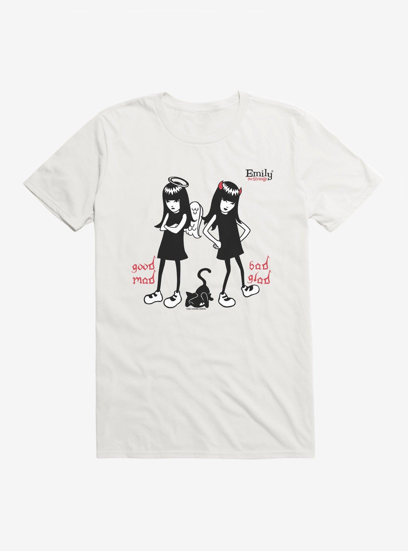 Emily The Strange Good Versus Bad T-Shirt, , hi-res