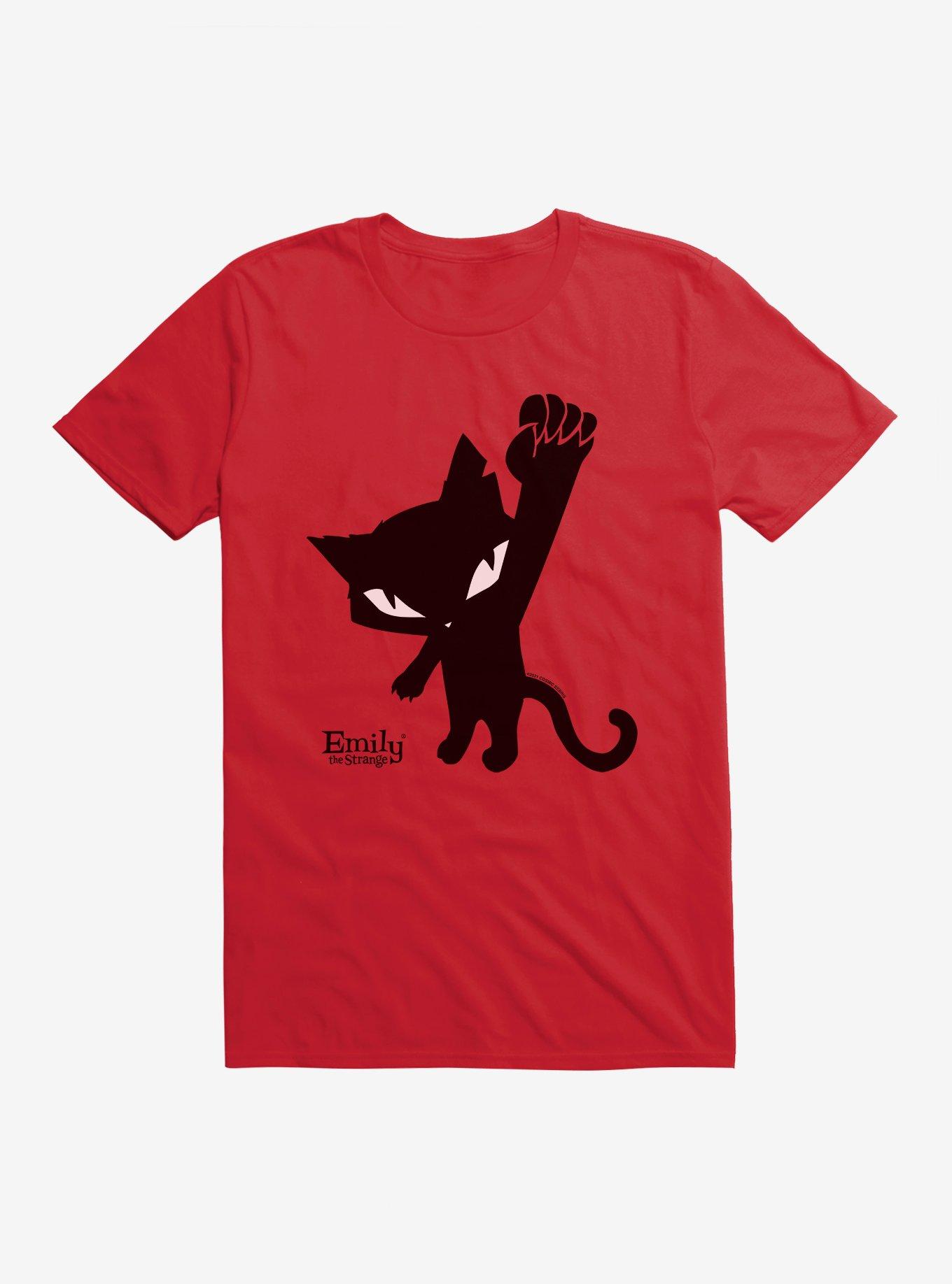 Emily The Strange Sabbath Power To Cat T-Shirt