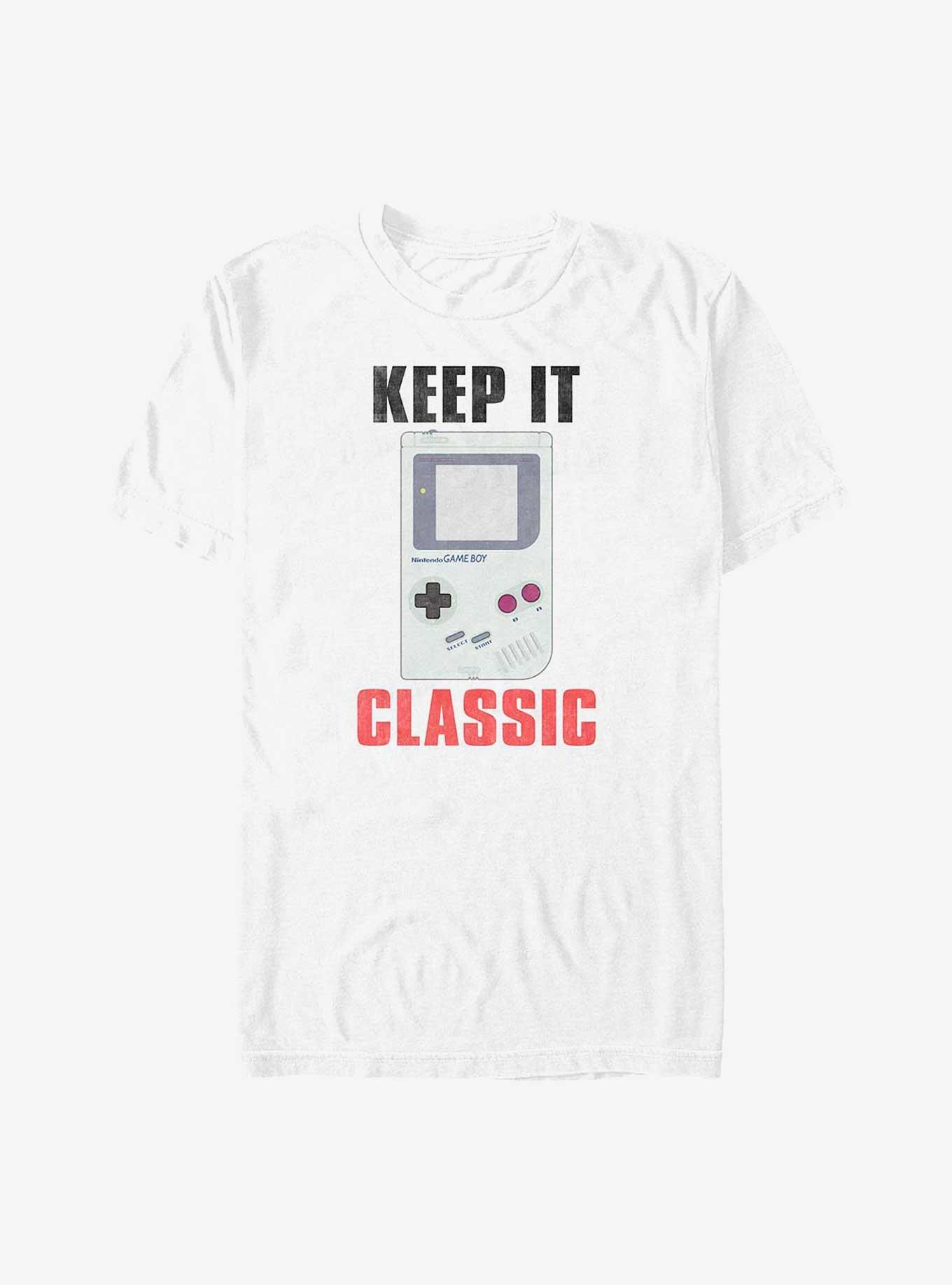 Nintendo Keep It Classic Big & Tall T-Shirt, WHITE, hi-res