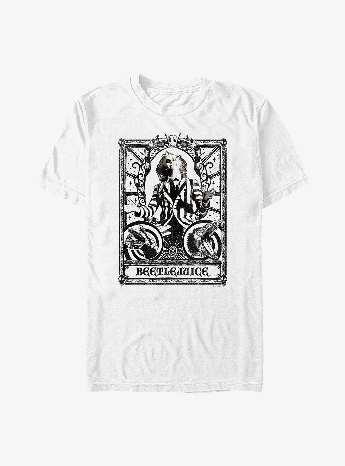 Beetlejuice Tarot Card Big & Tall T-Shirt, , hi-res