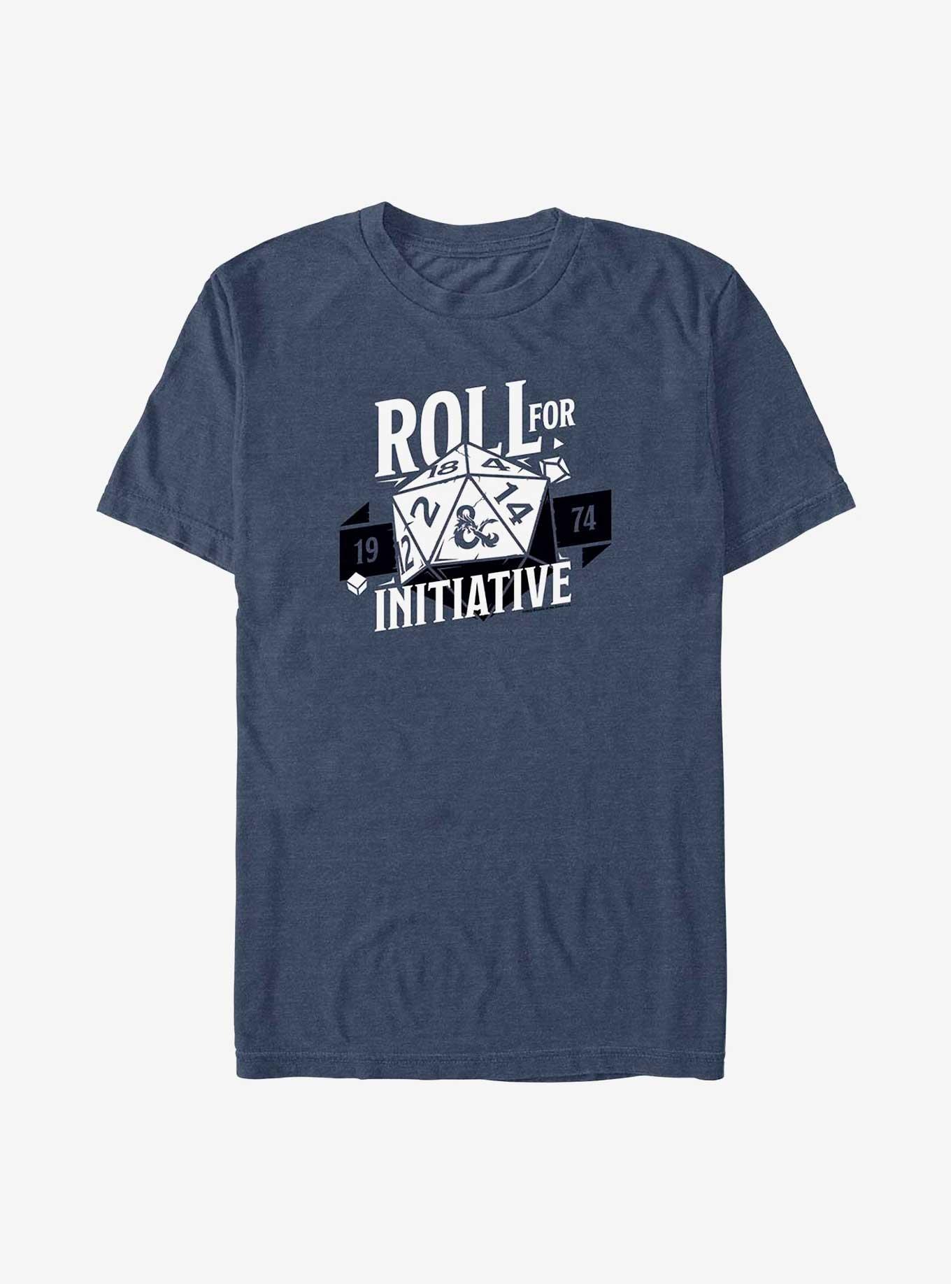 Dungeons & Dragons Roll For Initiative Big & Tall T-Shirt, , hi-res