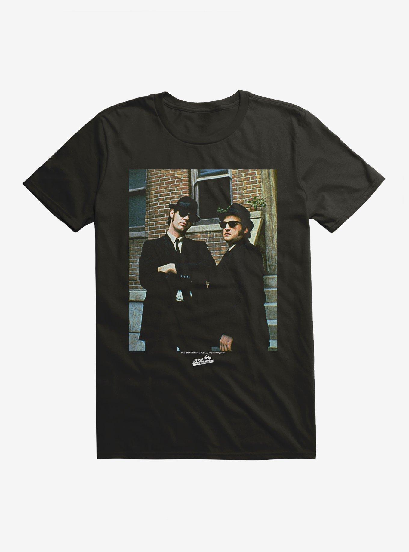 The Blues Brothers On A Mission T-Shirt, BLACK, hi-res