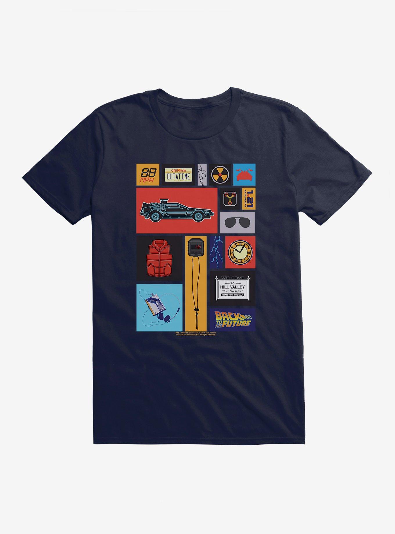 Back To The Future Collage T-Shirt, , hi-res