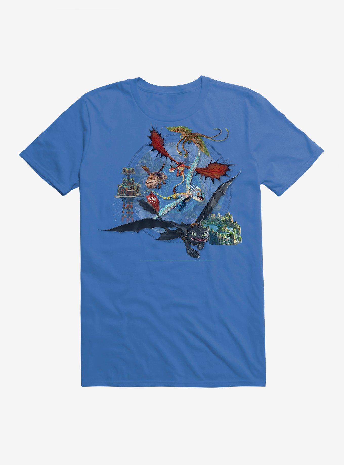 How To Train Your Dragon Flying Dragons T-Shirt