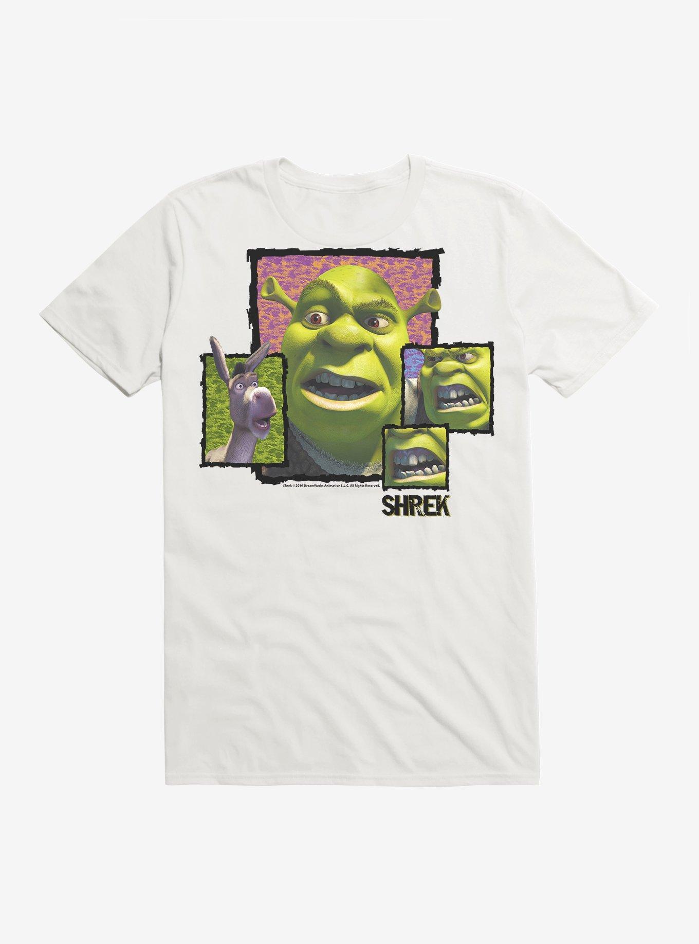 Shrek Shrek Donkey Close Up T-Shirt