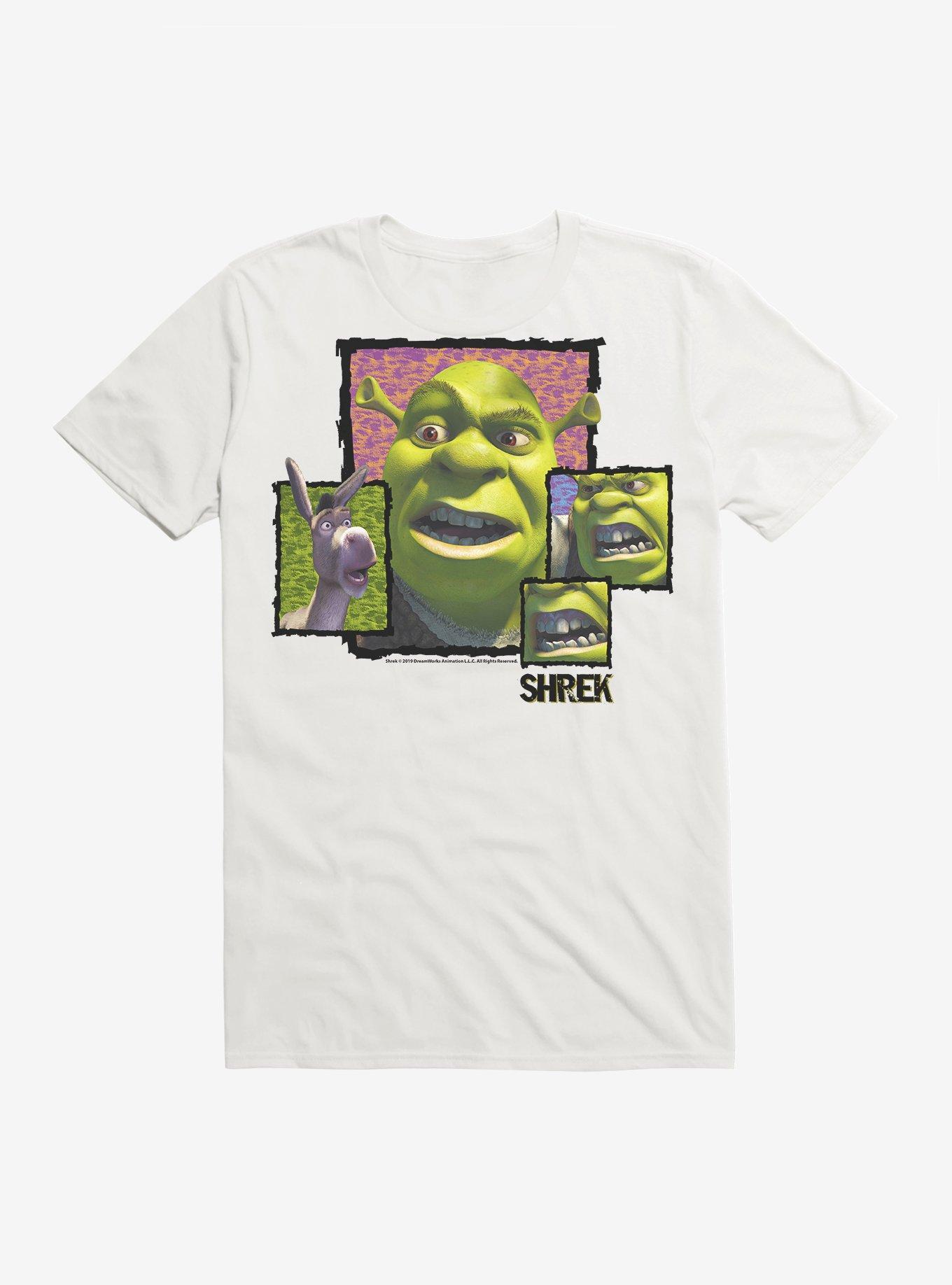 Shrek Shrek Donkey Close Up T-Shirt, , hi-res