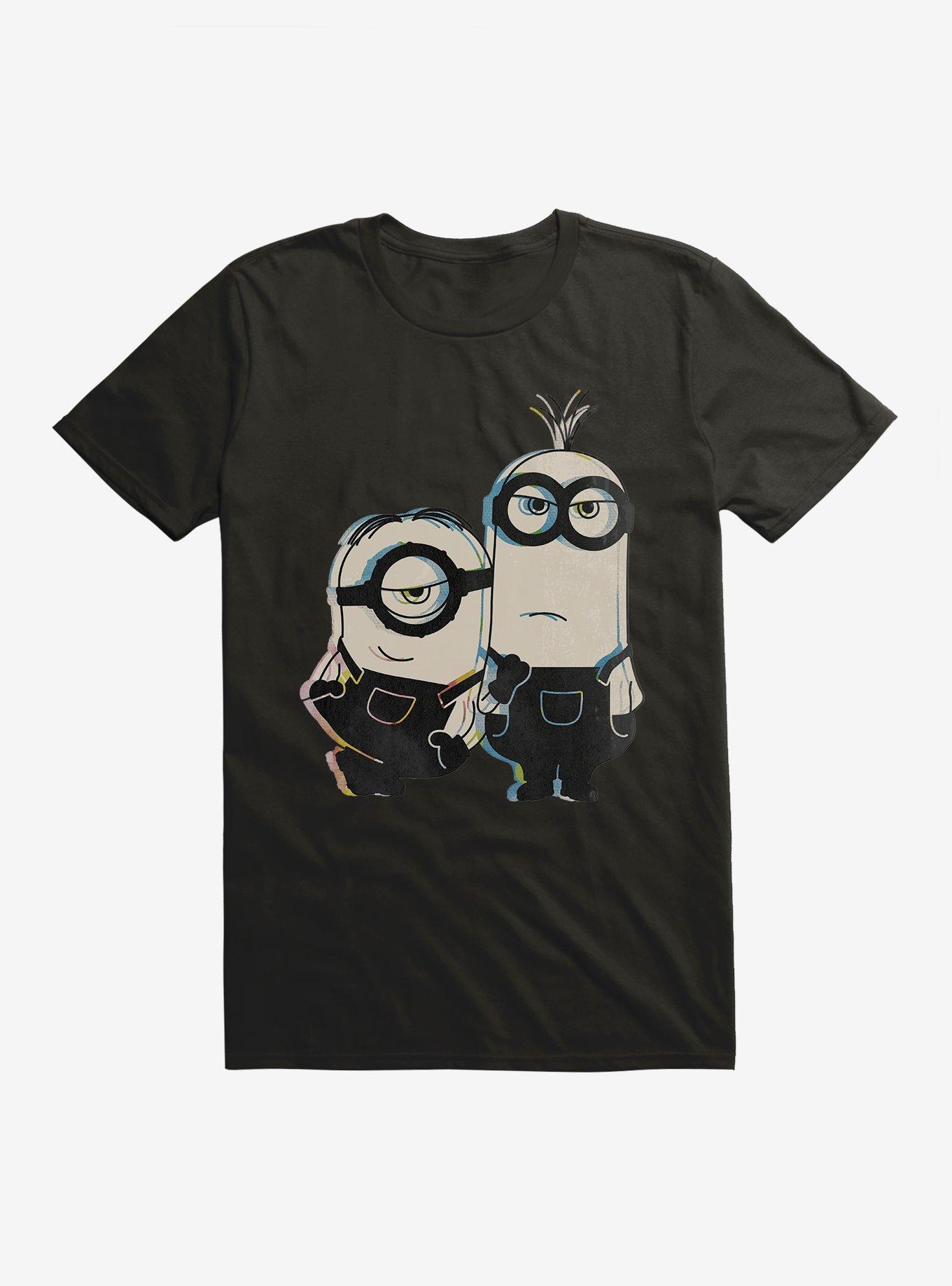 Minions Pose Sketch Art T-Shirt, , hi-res