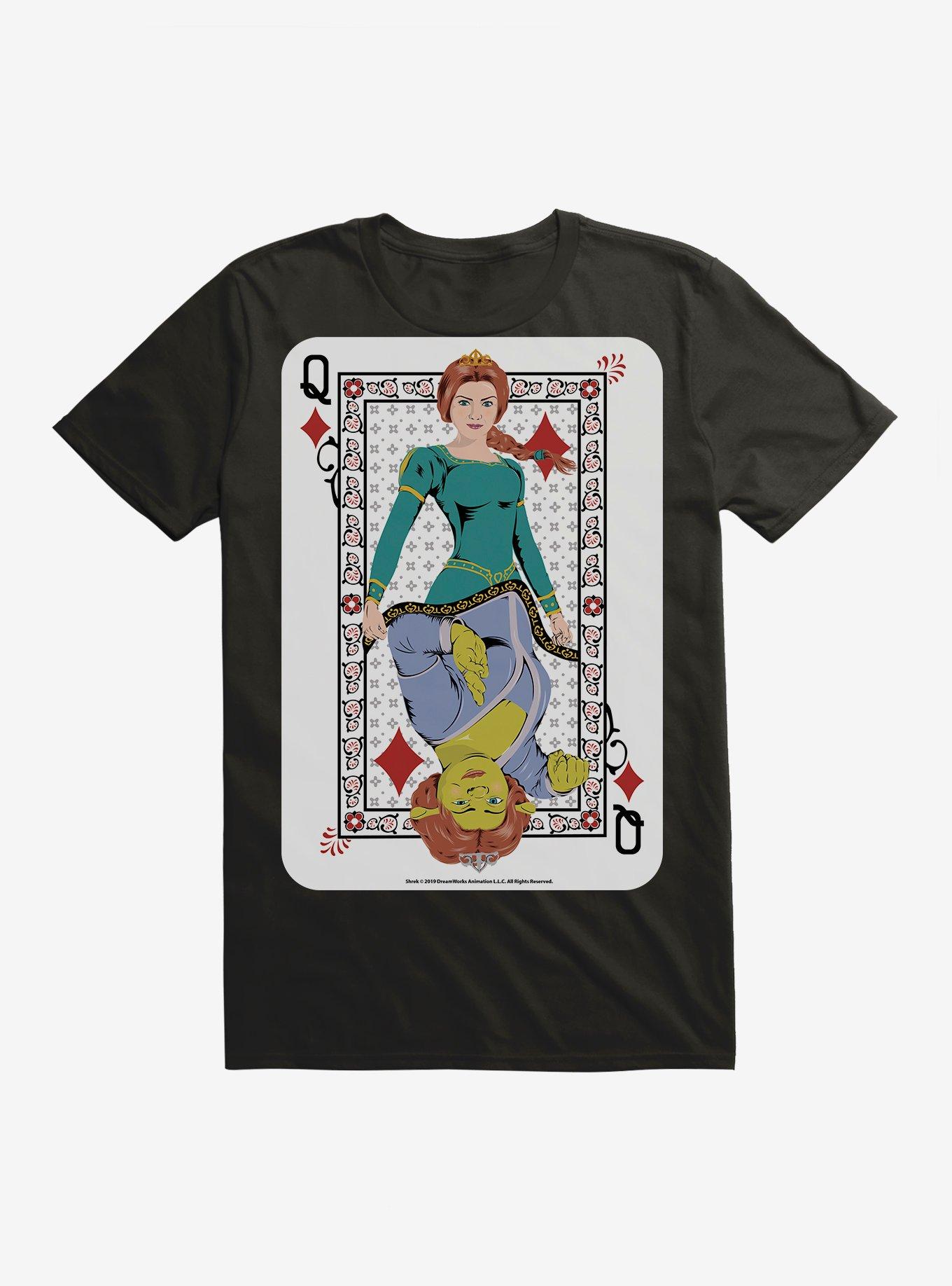 Shrek Fiona Queen Card T-Shirt