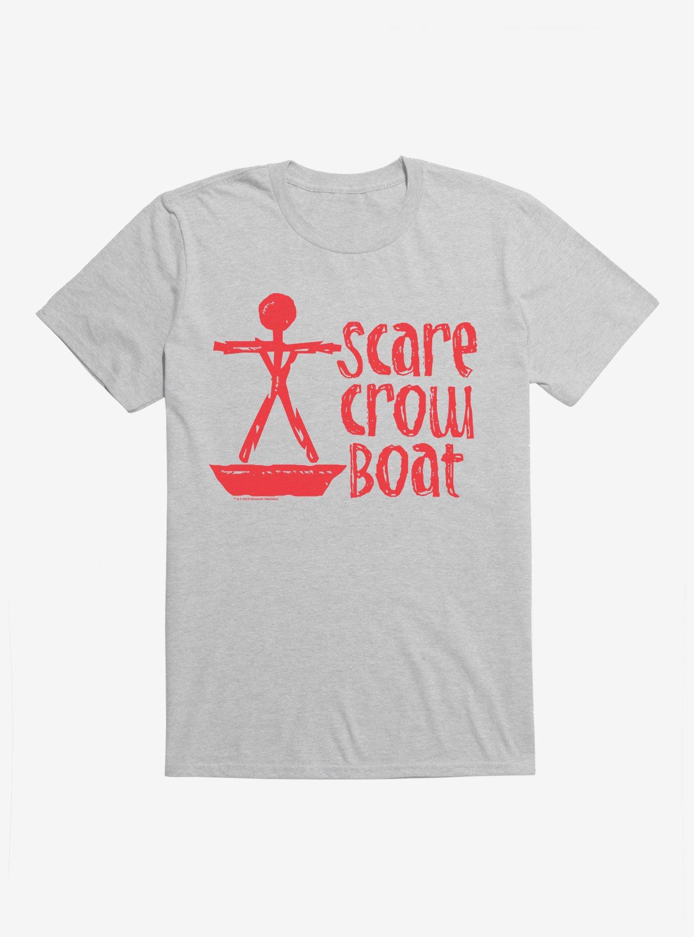 Parks And Recreation Scarecrow Boat Logo T-Shirt, HEATHER GREY, hi-res
