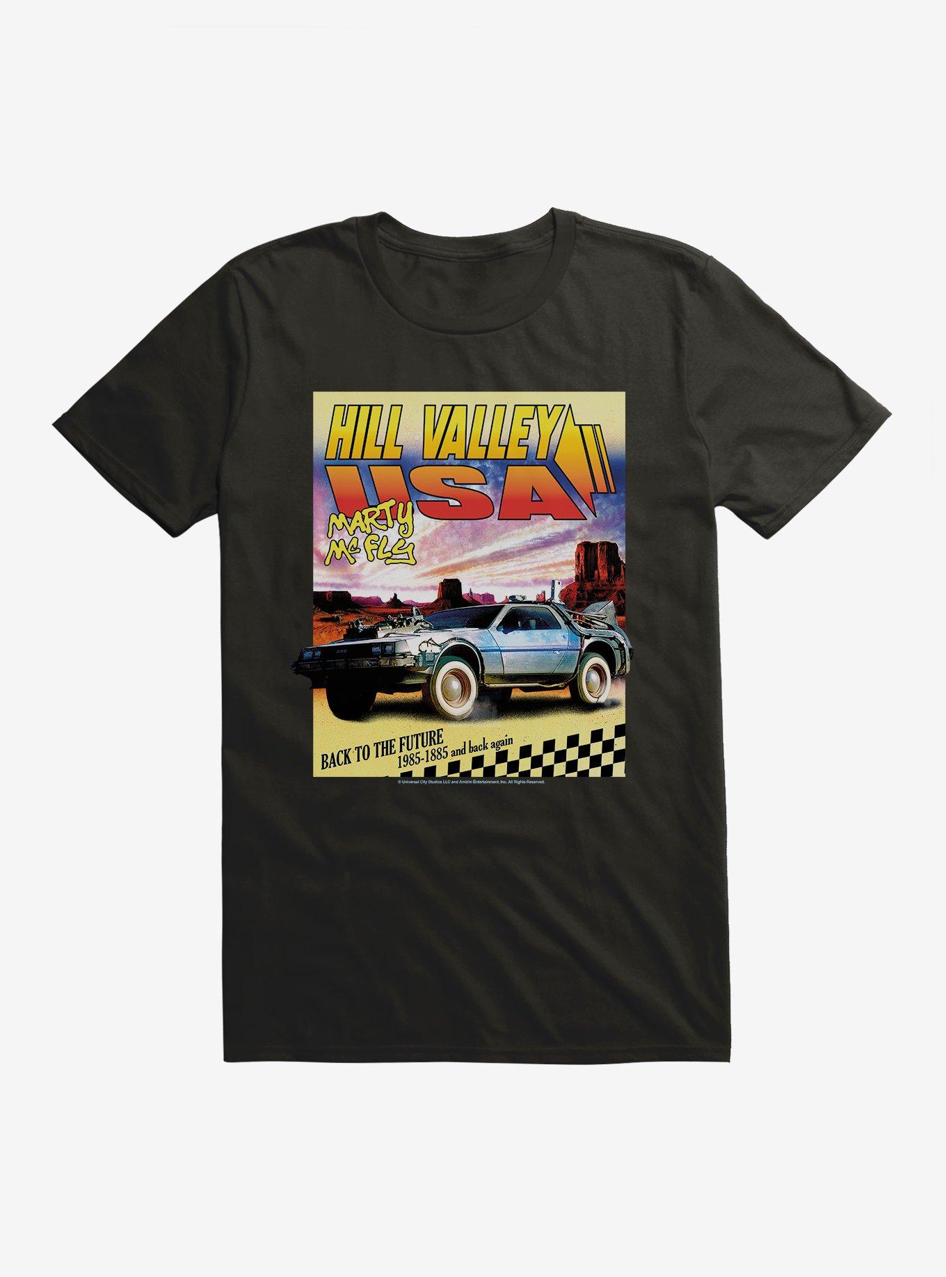 Back To The Future Hill Valley USA T-Shirt, , hi-res