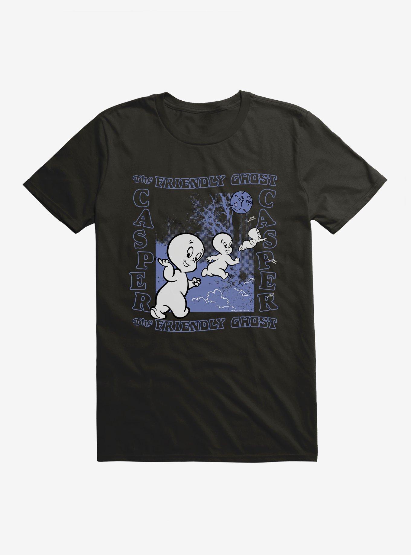 Casper The Friendly Ghost Let's Fly T-Shirt, BLACK, hi-res