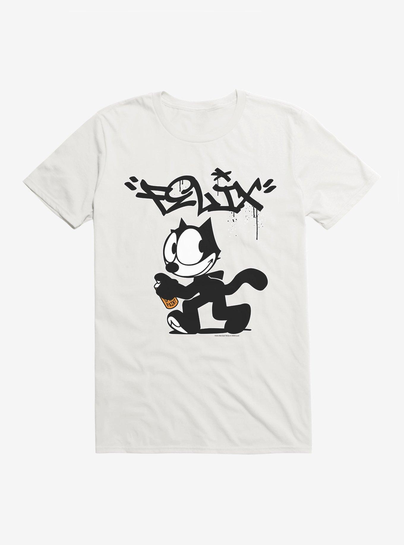 Felix The Cat Spray Painting Felix T-Shirt, , hi-res