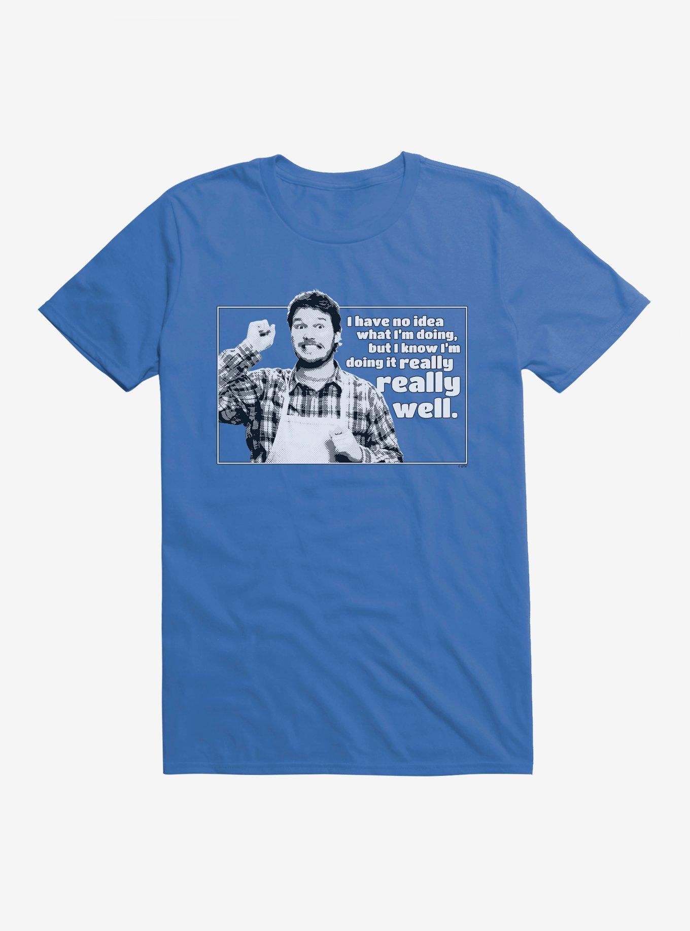 Parks And Recreation Andy Doing Well T-Shirt, ROYAL BLUE, hi-res