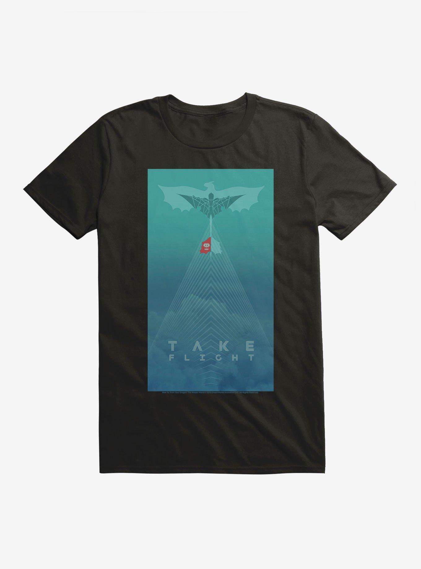 How To Train Your Dragon Take Flight Building T-Shirt, , hi-res