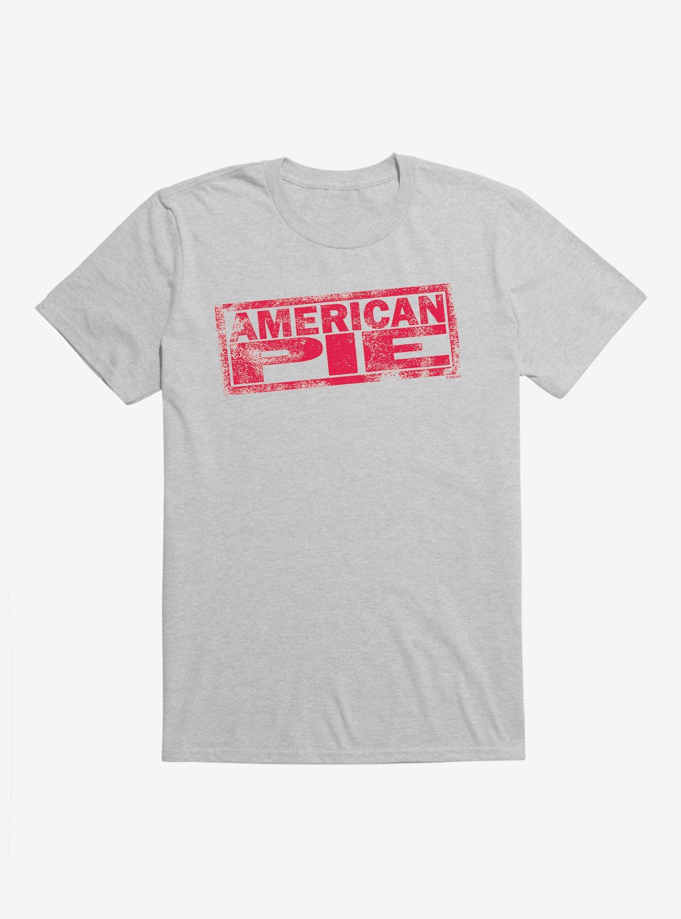 American Pie Logo T-Shirt, HEATHER GREY, hi-res