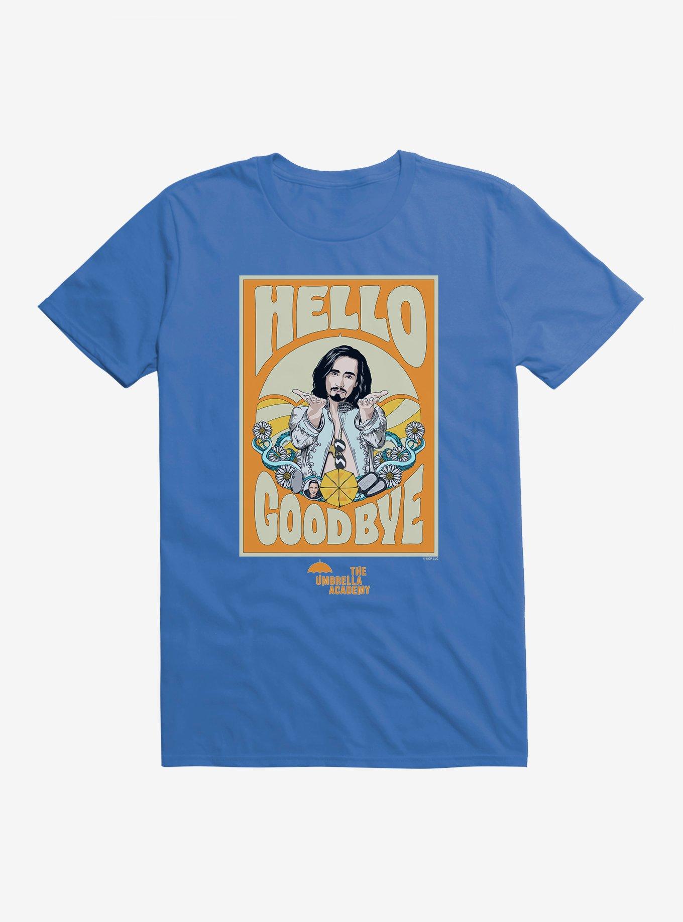 The Umbrella Academy Hello Goodbye T-Shirt, ROYAL BLUE, hi-res