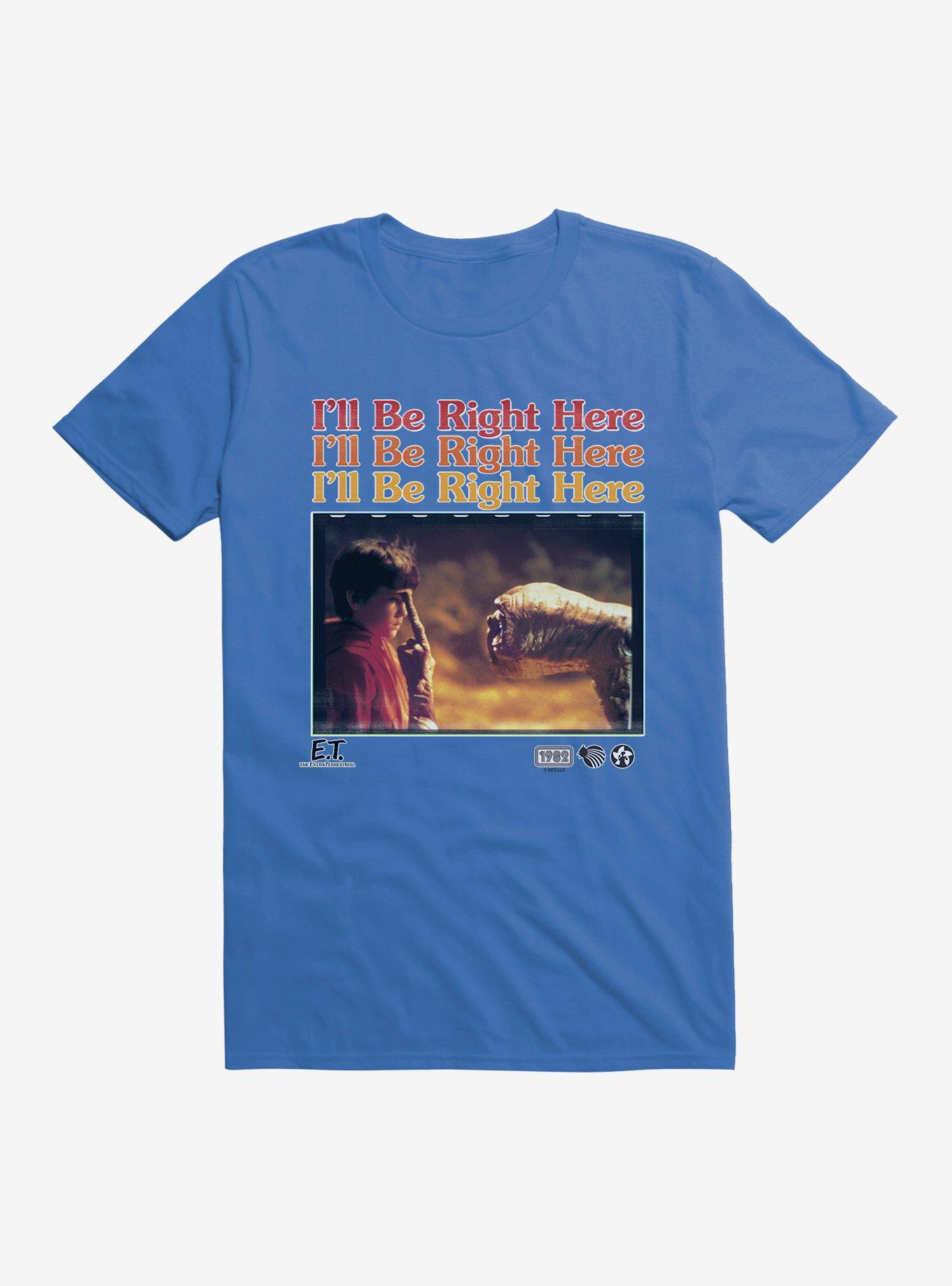 E.T. 40th Anniversary I'll Be Right Here Movie Still T-Shirt, , hi-res