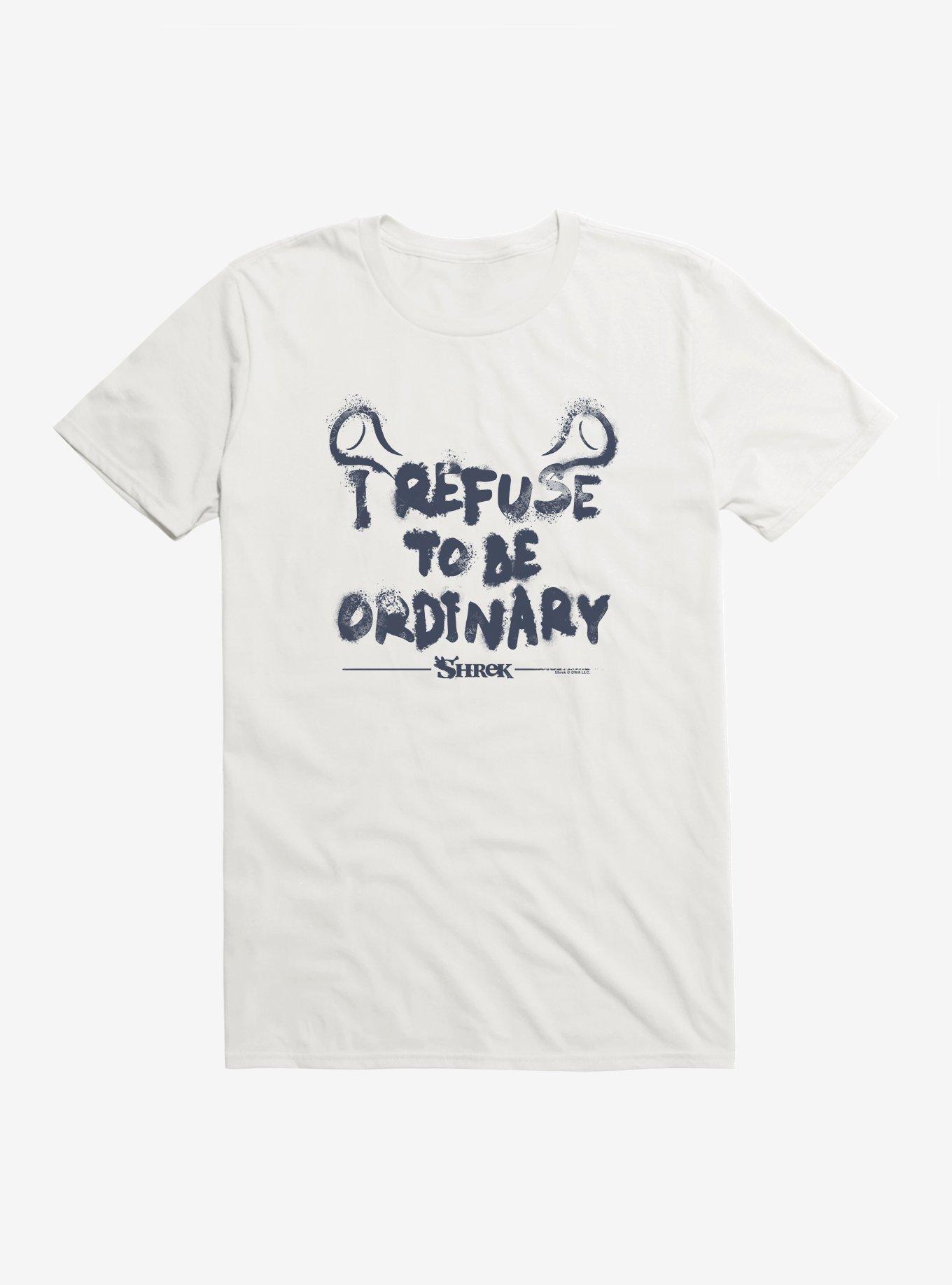 Shrek Never Ordinary T-Shirt, WHITE, hi-res