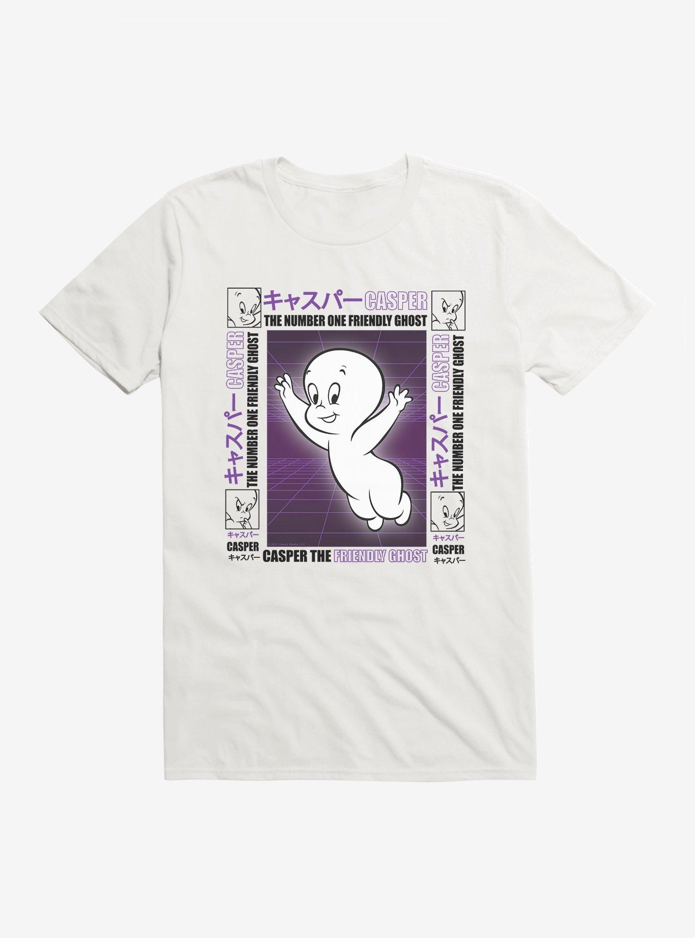 Casper The Friendly Ghost Virtual Raver Number One T-Shirt, , hi-res