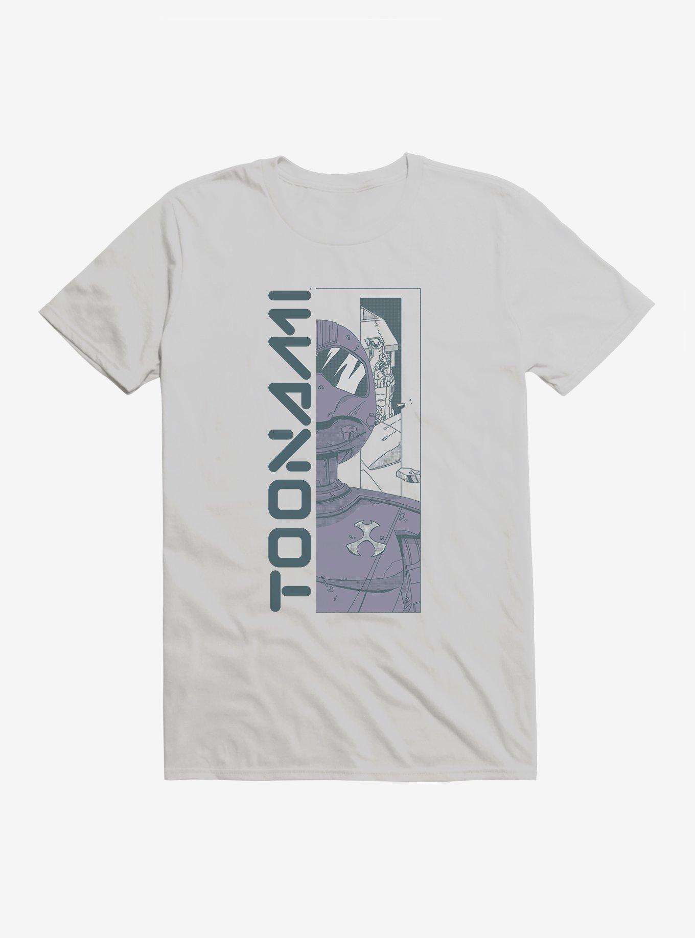 Toonami Split Logo Robot Tom T-Shirt