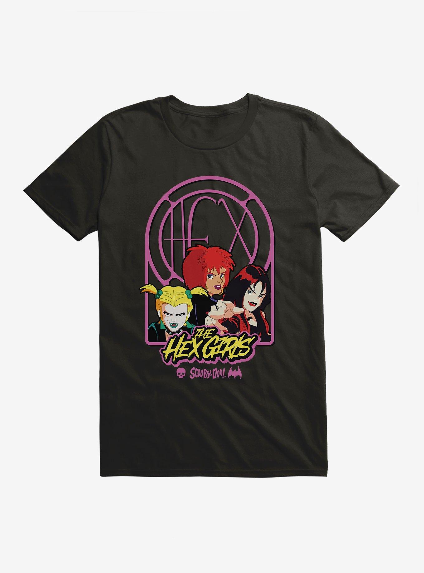 Scooby-Doo The Hex Girls Logo T-Shirt, BLACK, hi-res