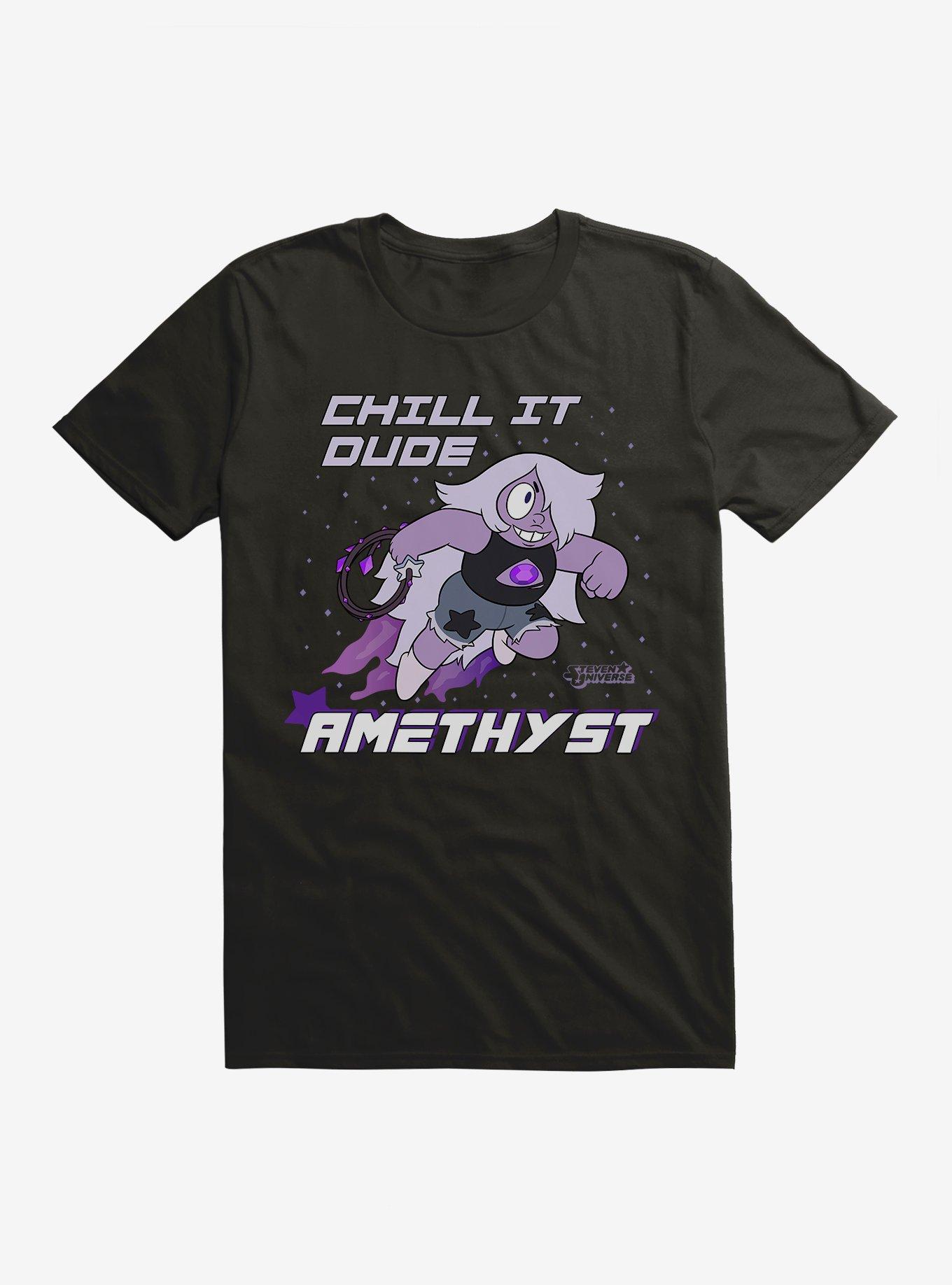 Steven Universe Amethyst T-Shirt, BLACK, hi-res
