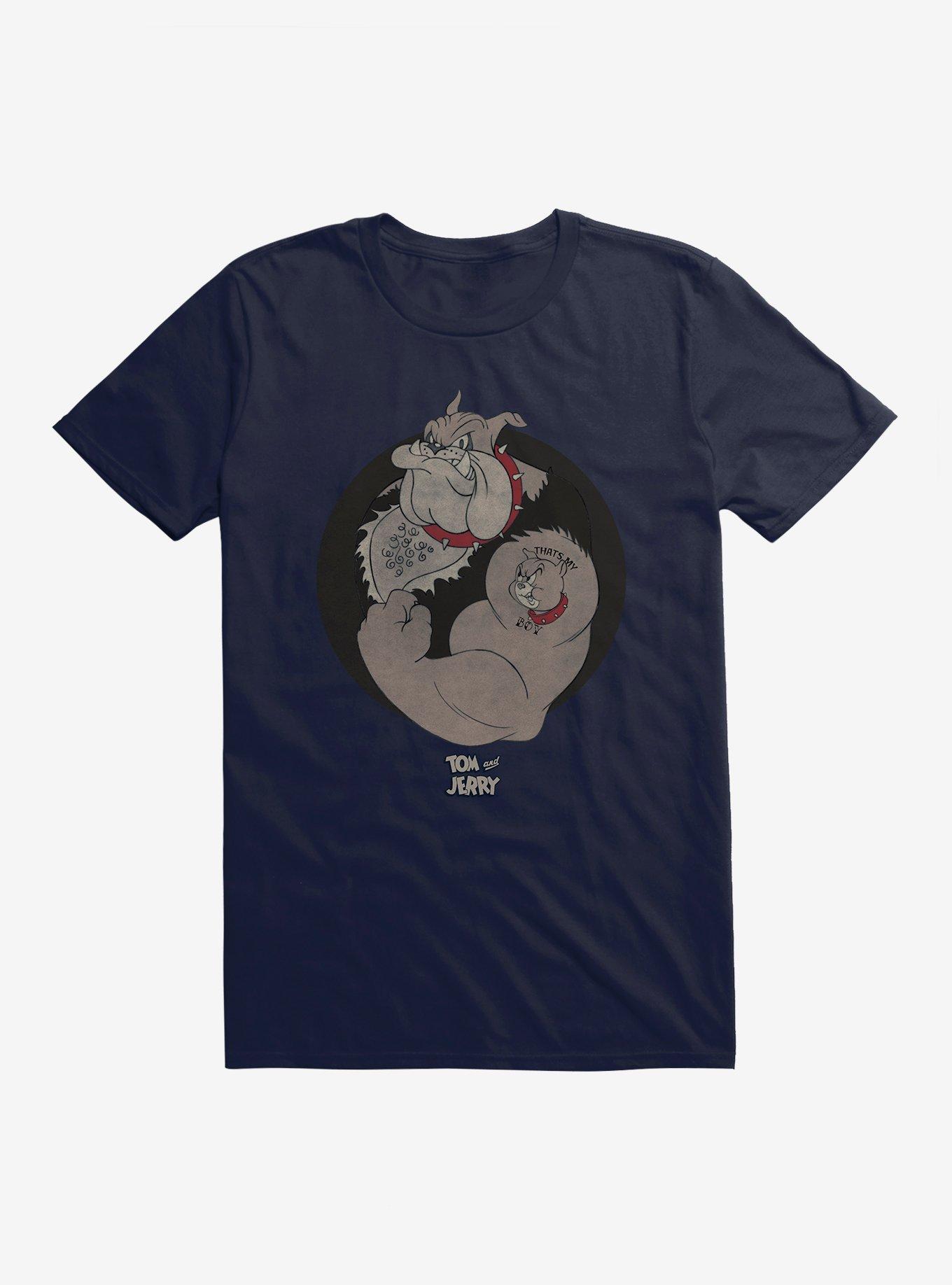 Tom And Jerry Retro Spike And Tyke T-Shirt, , hi-res