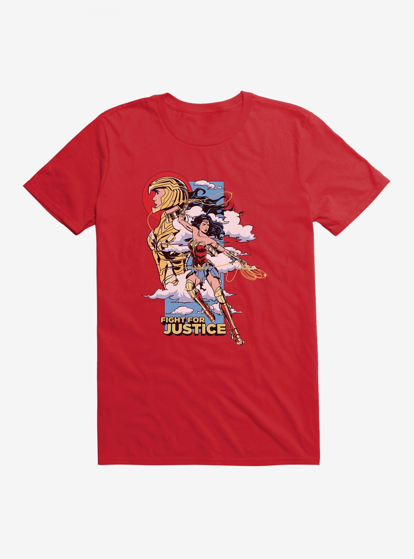 DC Comics Wonder Woman 1984 Fight In Flight T-Shirt, , hi-res