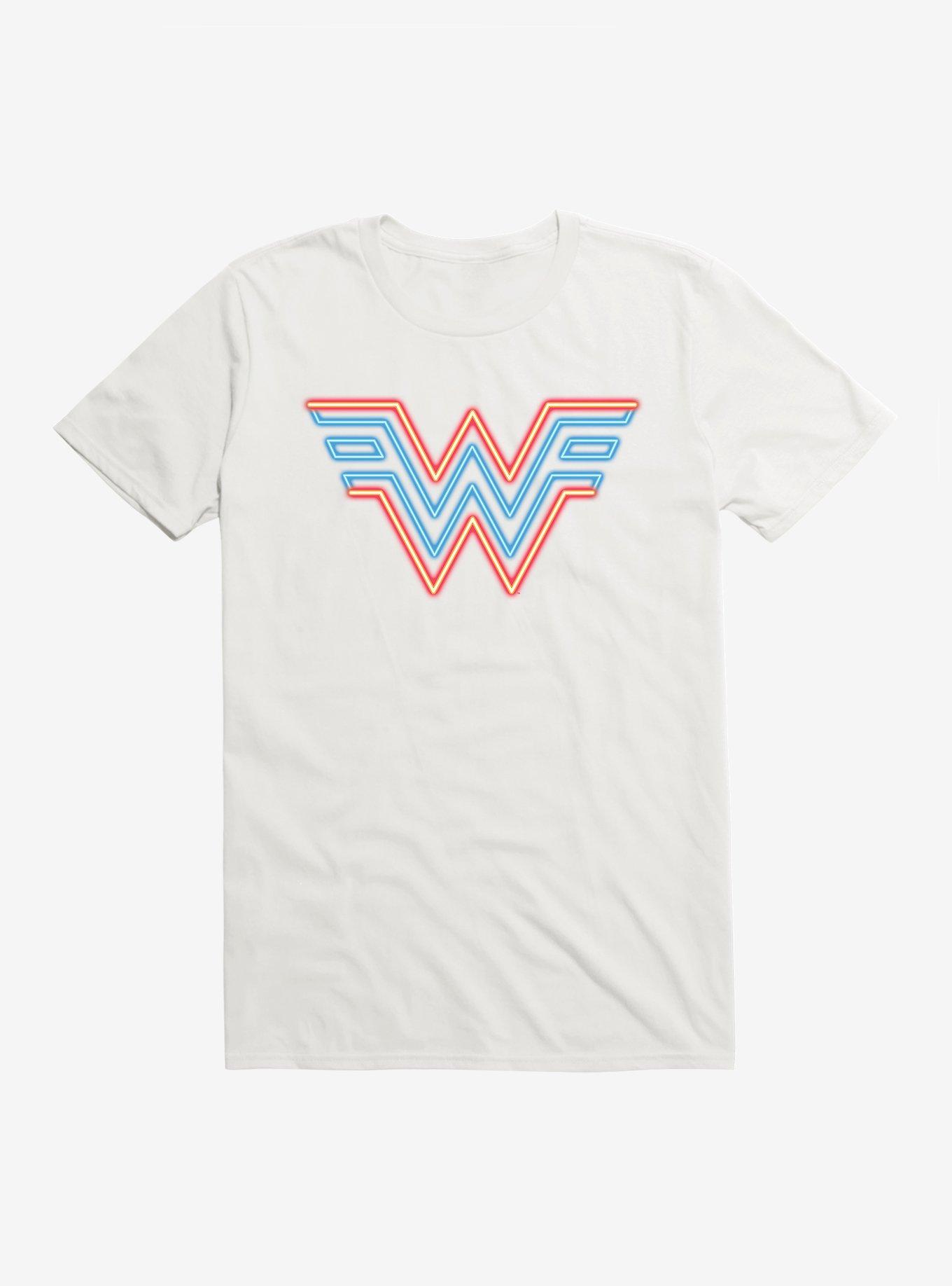 DC Comics Wonder Woman 1984 Neon Logo T-Shirt