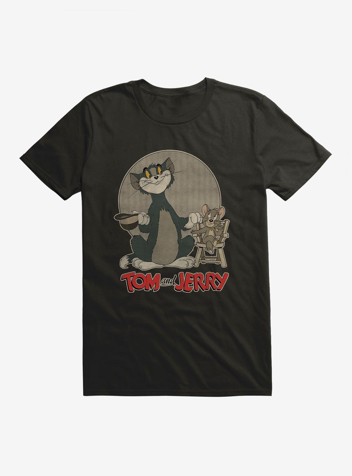 Tom And Jerry Retro Up To No Good T-Shirt, , hi-res