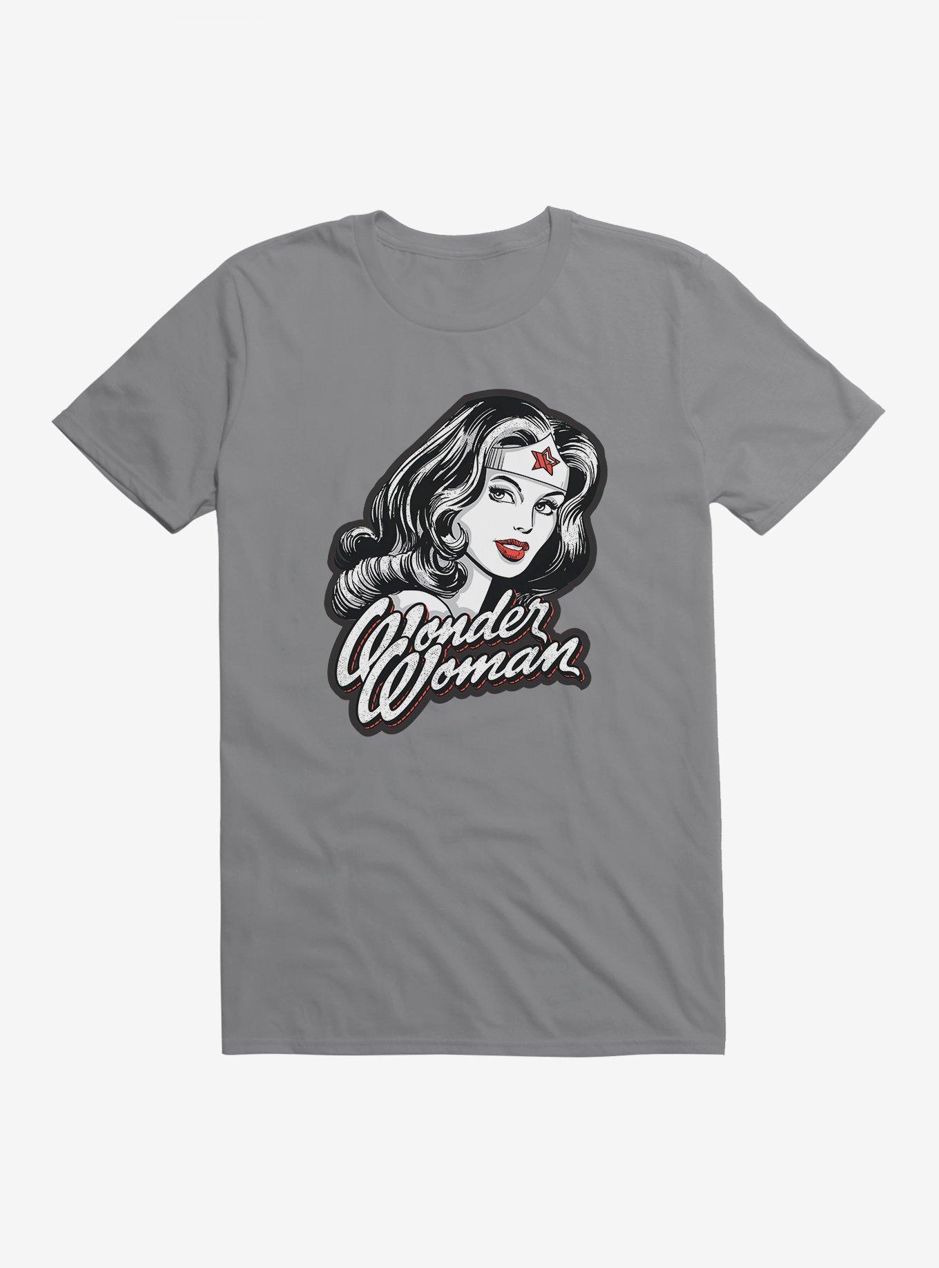 DC Comics Wonder Woman Bold Graphic T-Shirt, STORM GREY, hi-res