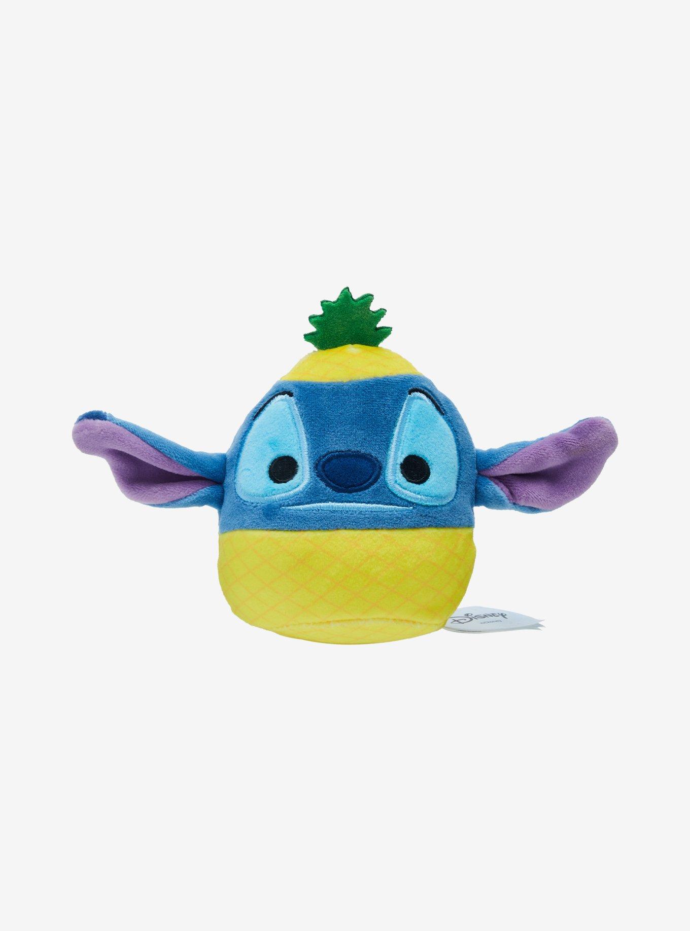 Squishmallows Disney Stitch Pineapple Plush Key Chain, , hi-res