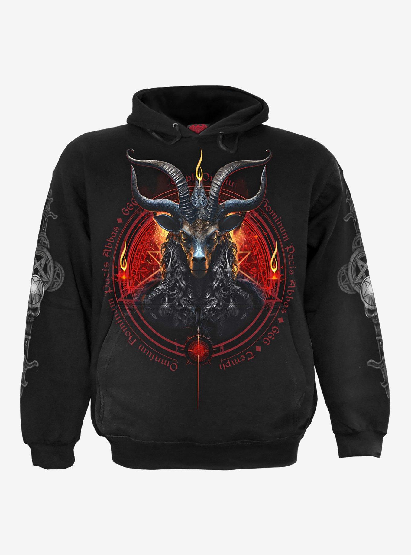 Baphomet Hoodie, BLACK, hi-res