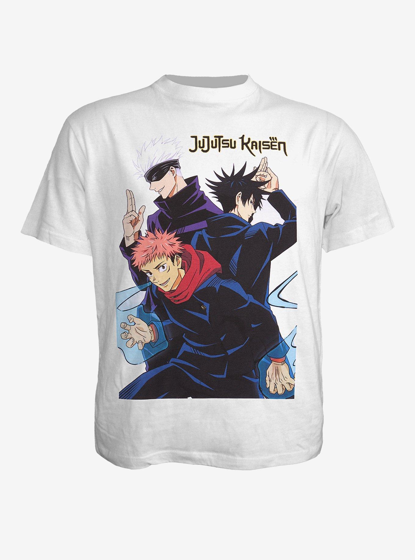 Jujutsu Kaisen Trio Front Print T-Shirt, , hi-res