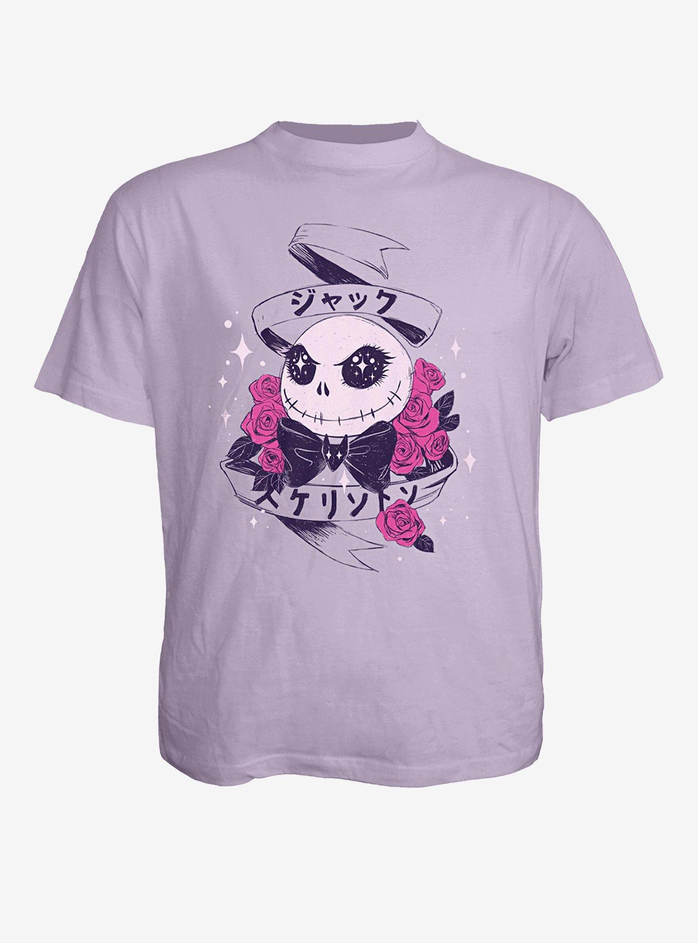 Disney Nightmare Before Christmas Kawaii Jack Front Print T-Shirt