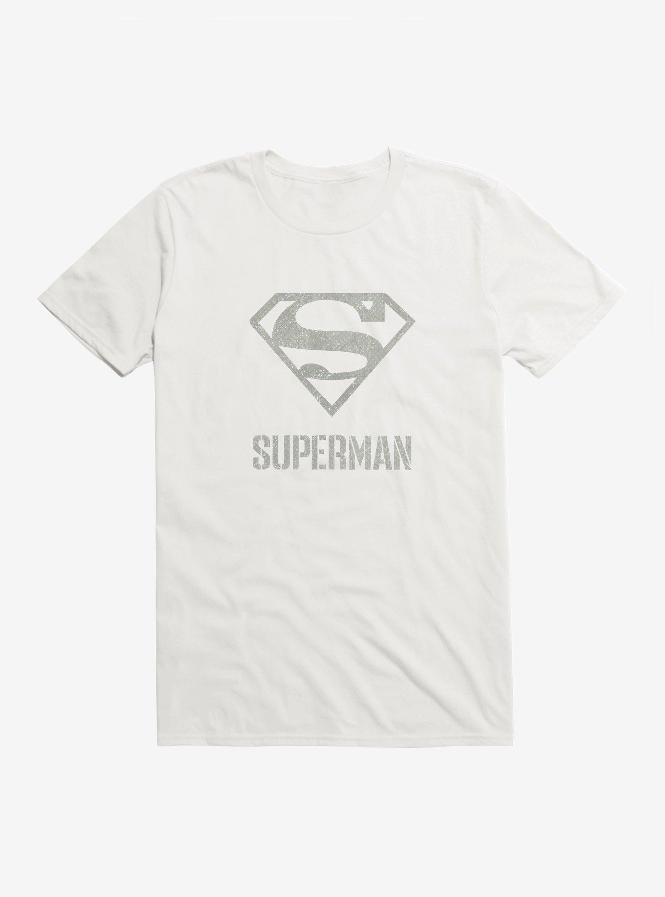 DC Comics Superman Grayscale Logo T-Shirt