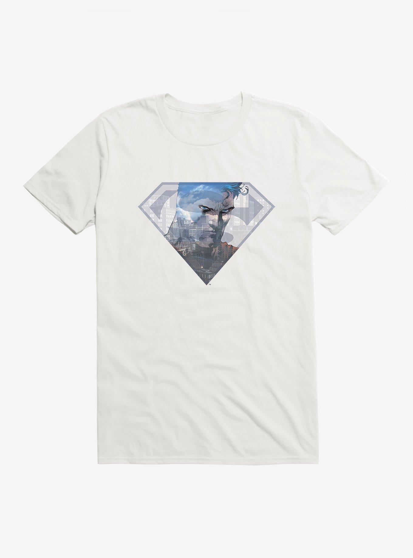 DC Comics Superman Hero Logo Silhouette T-Shirt