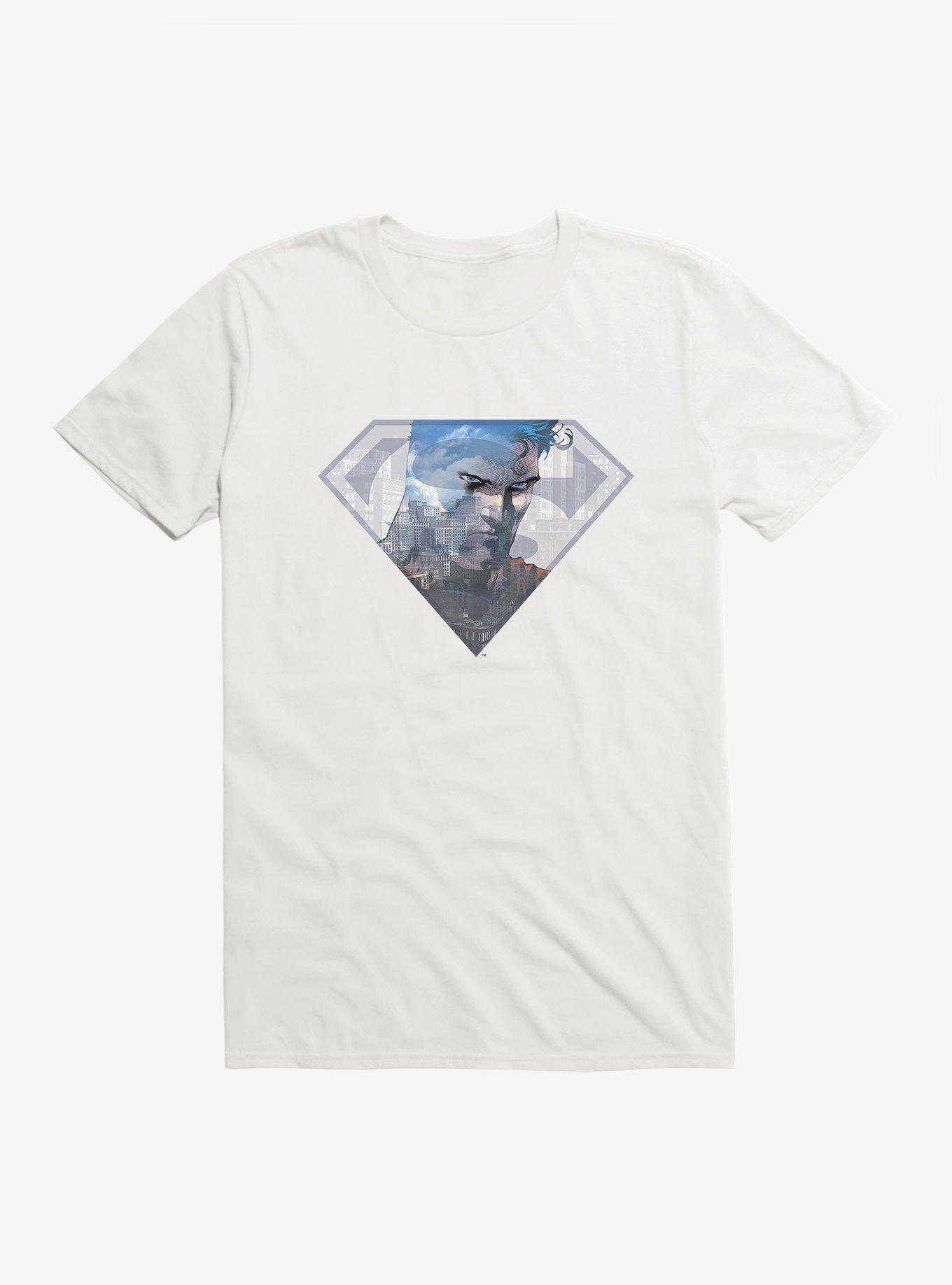 DC Comics Superman Hero Logo Silhouette T-Shirt, , hi-res